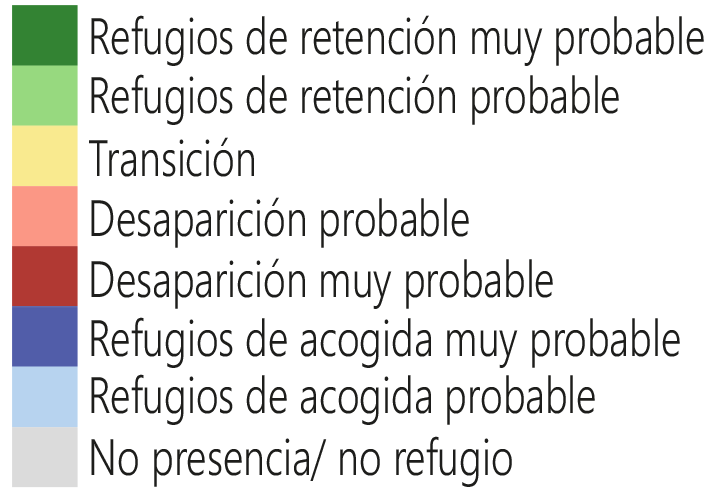Leyenda refugios simplificada (8 categorías)