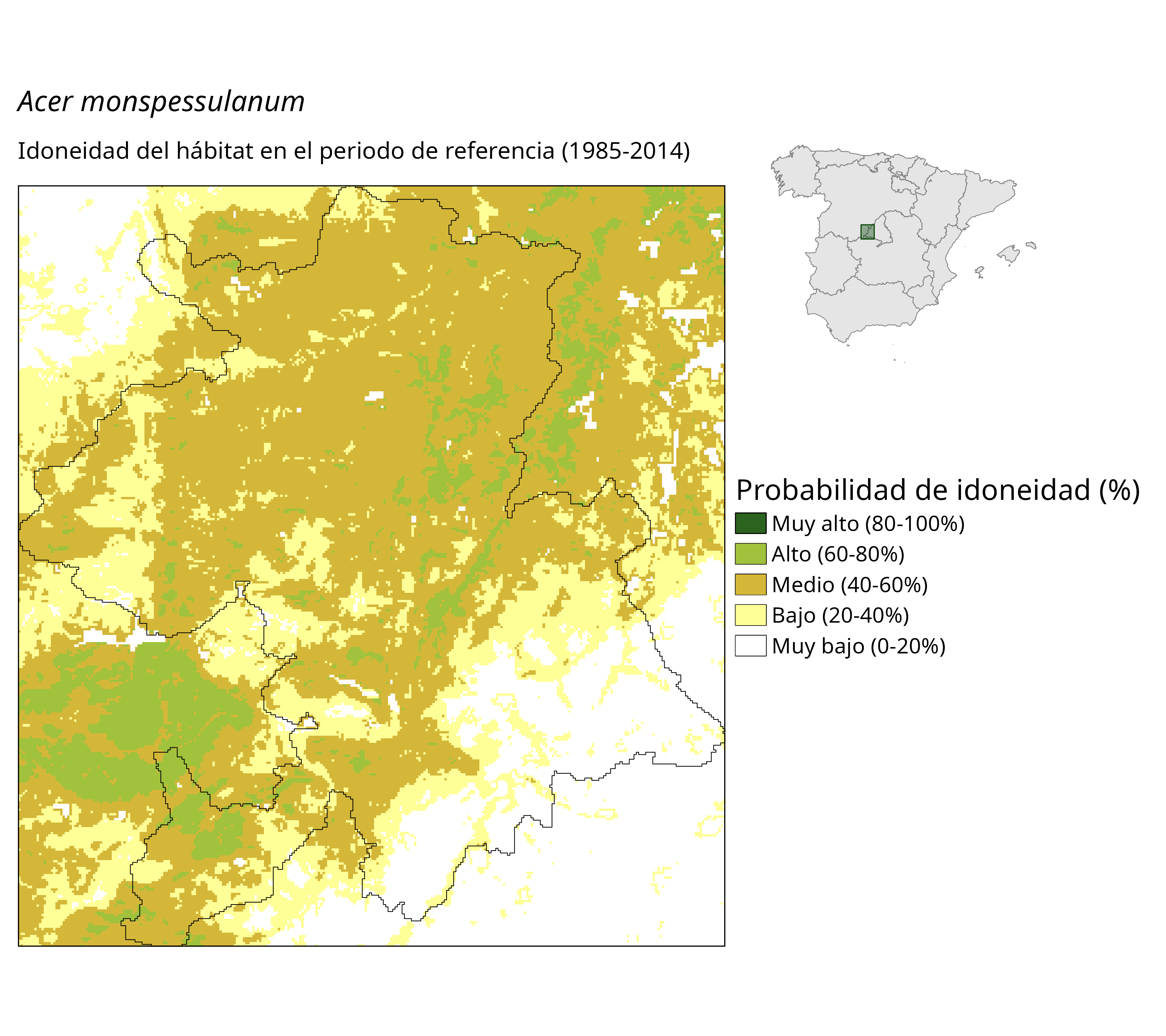 Idoneidad actual (probabilidad)