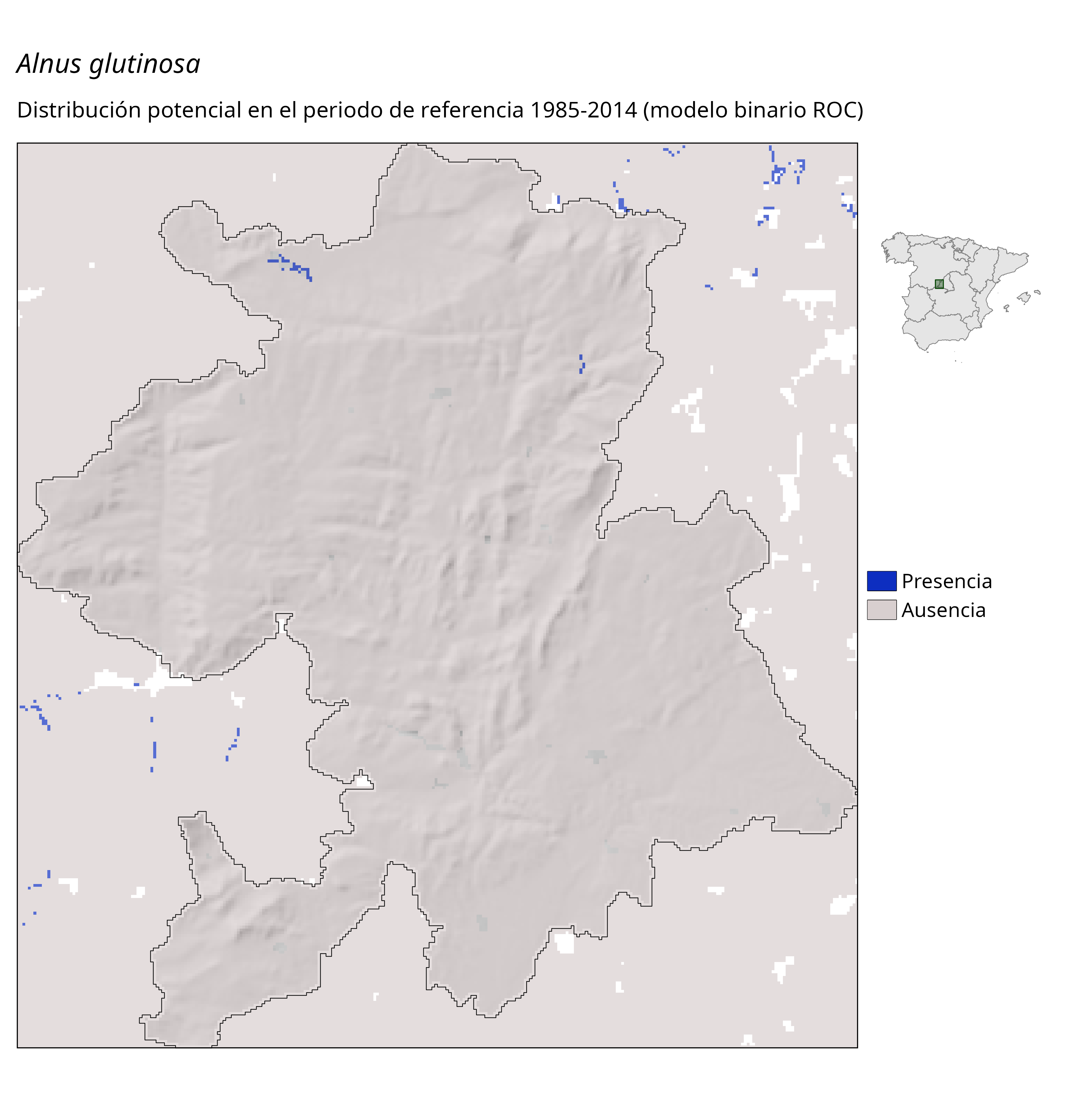 Idoneidad actual (binaria)
