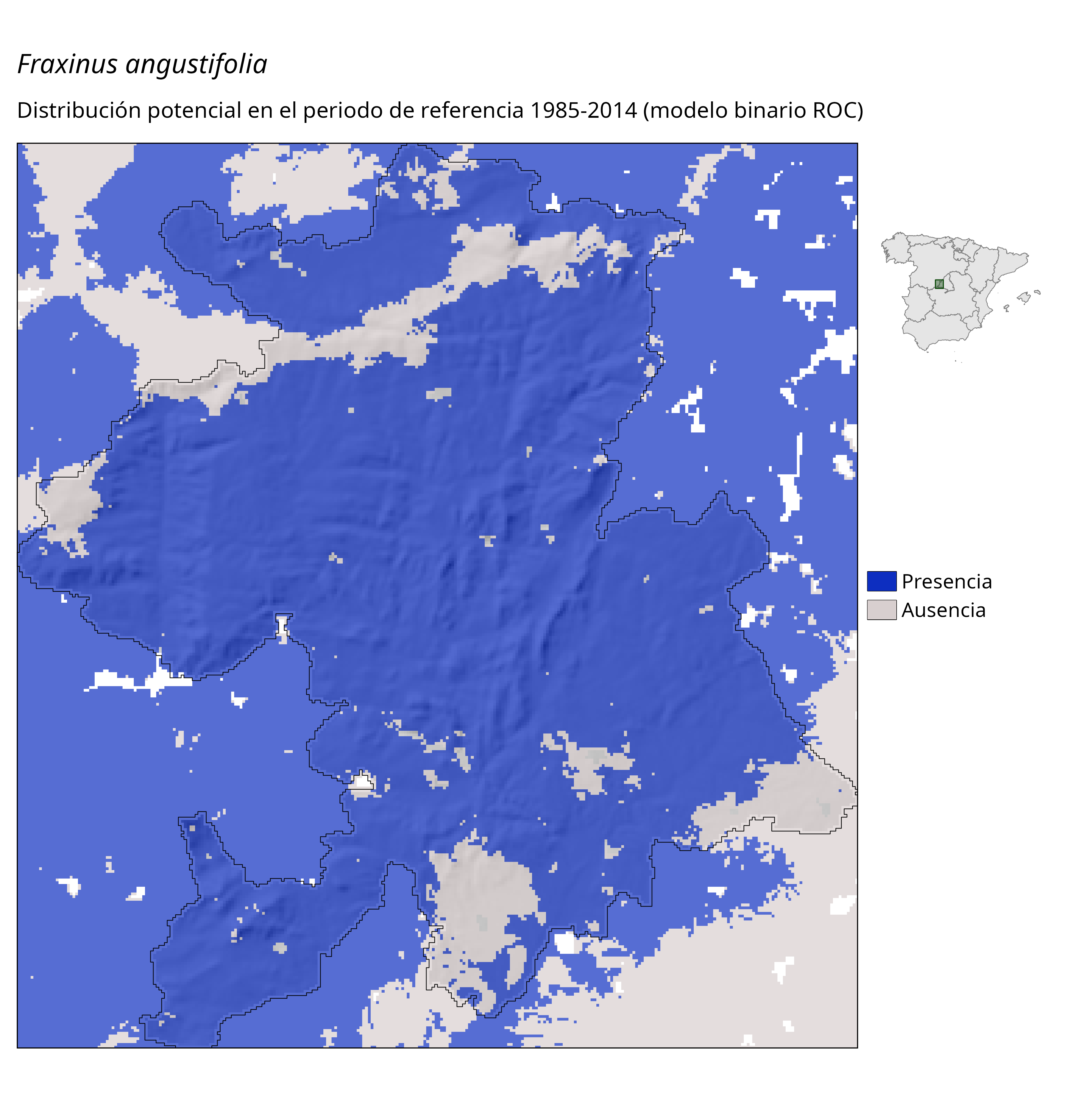 Idoneidad actual (binaria)