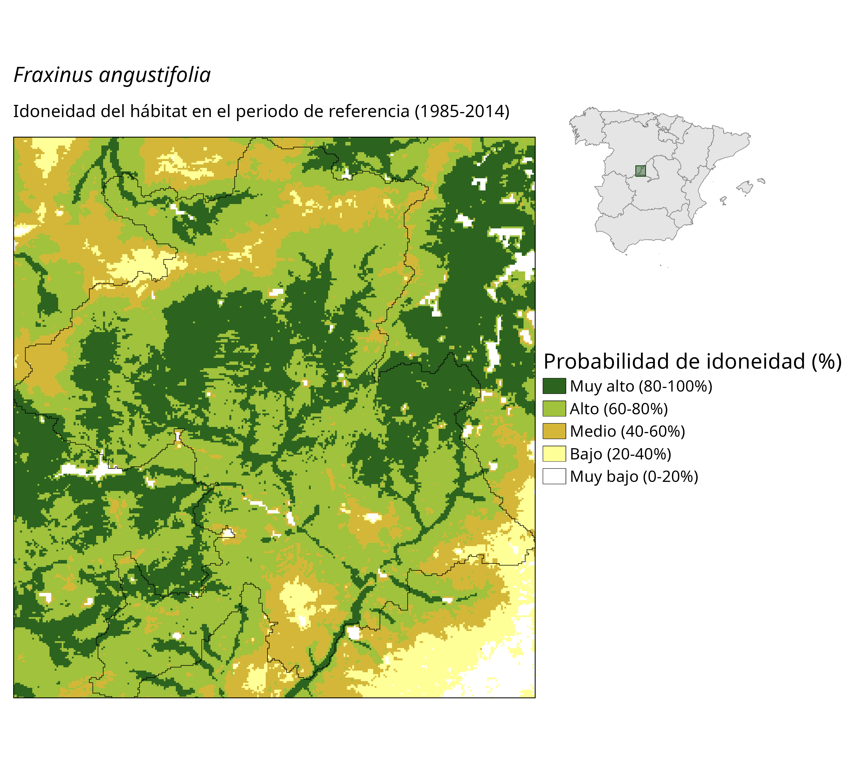 Idoneidad actual (probabilidad)