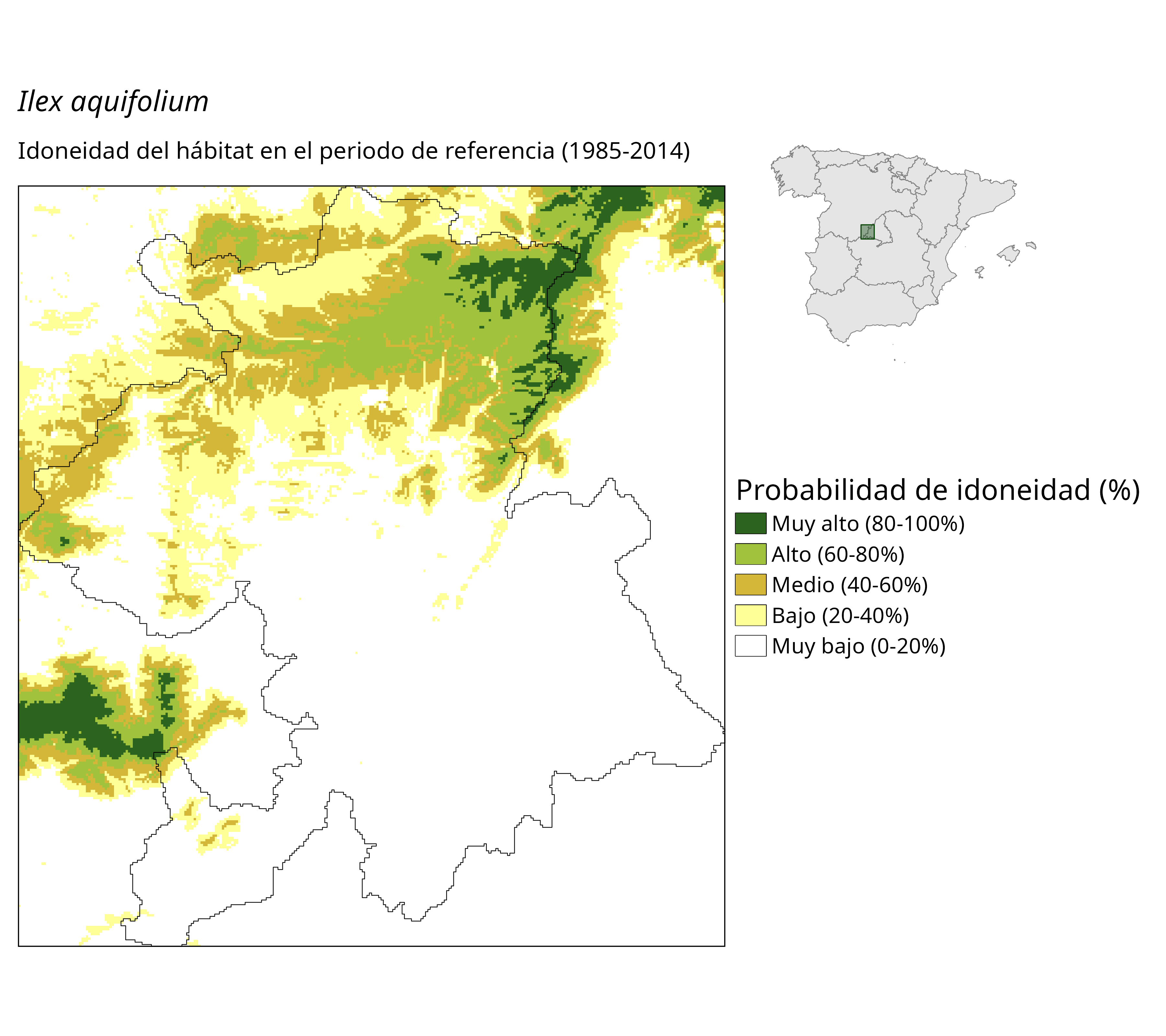 Idoneidad actual (probabilidad)