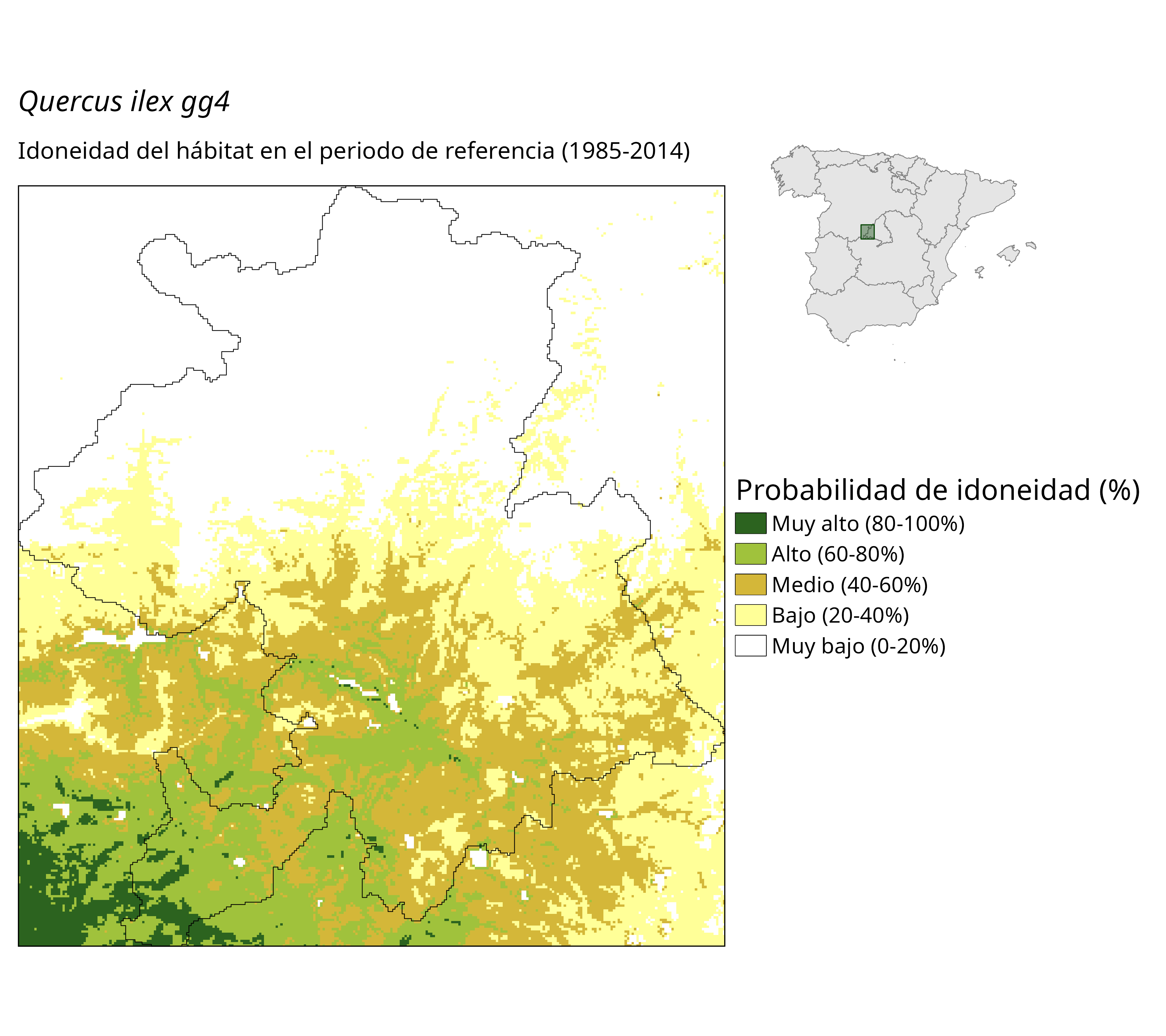 Idoneidad actual (probabilidad)