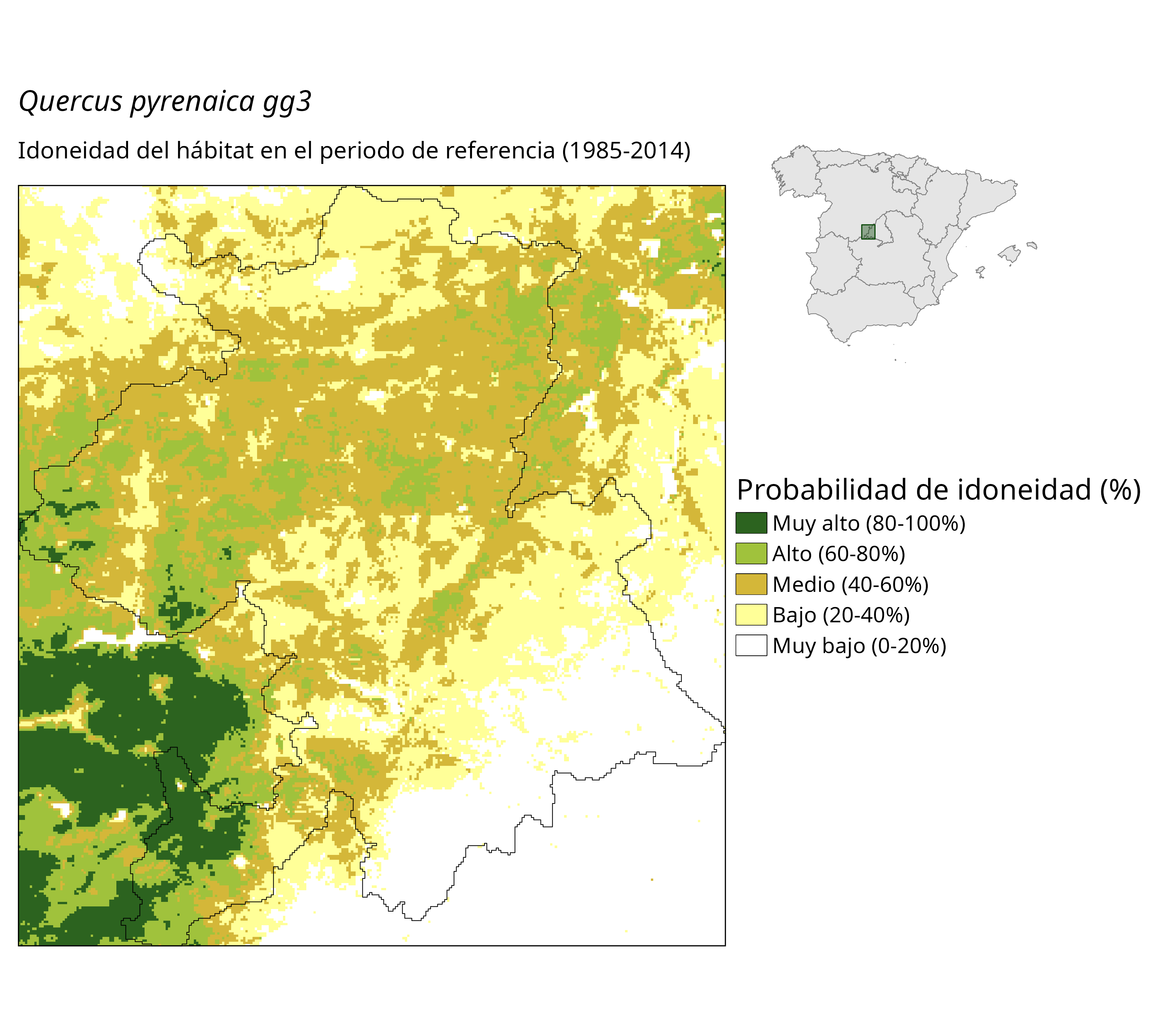 Idoneidad actual (probabilidad)