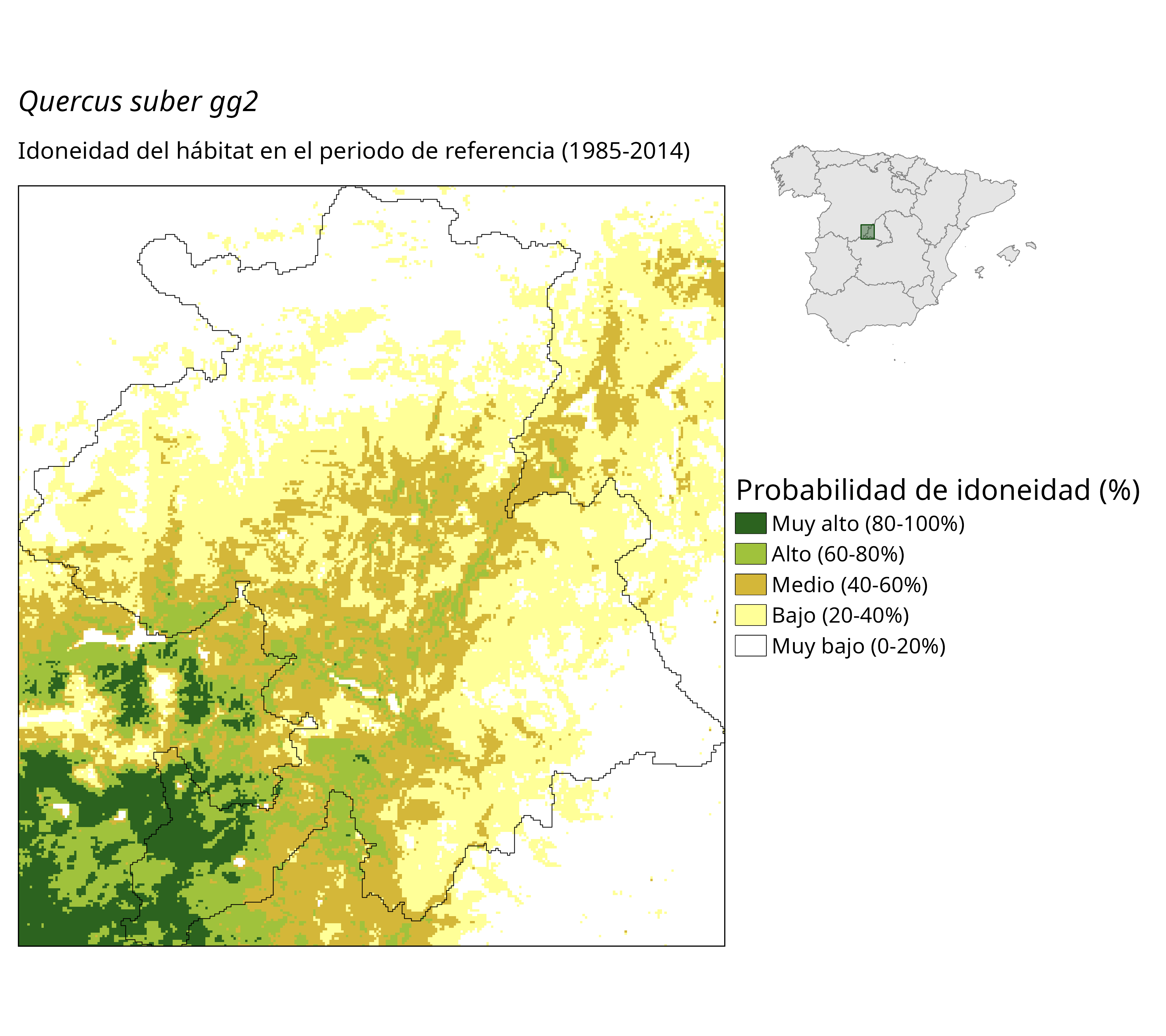 Idoneidad actual (probabilidad)