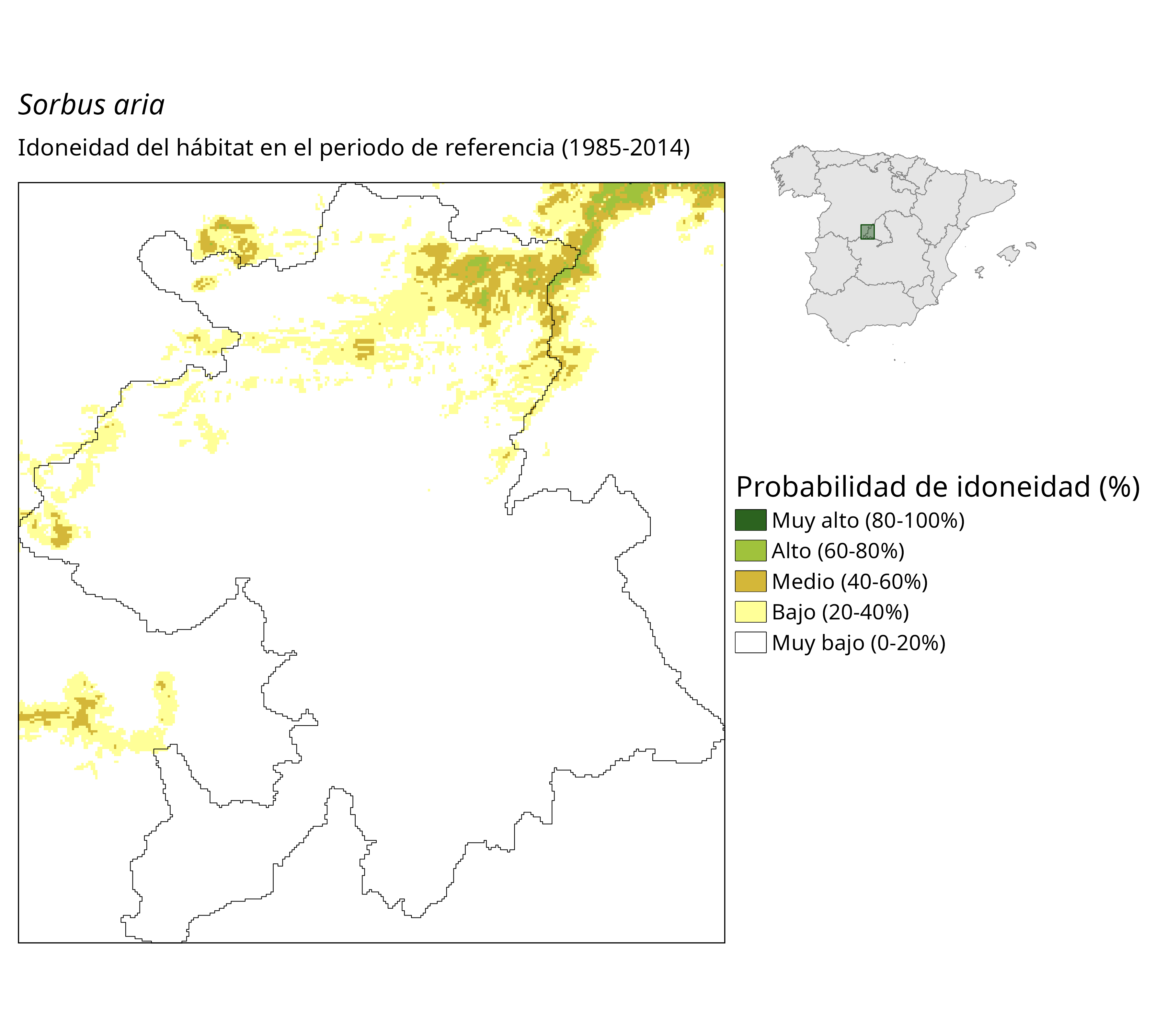 Idoneidad actual (probabilidad)