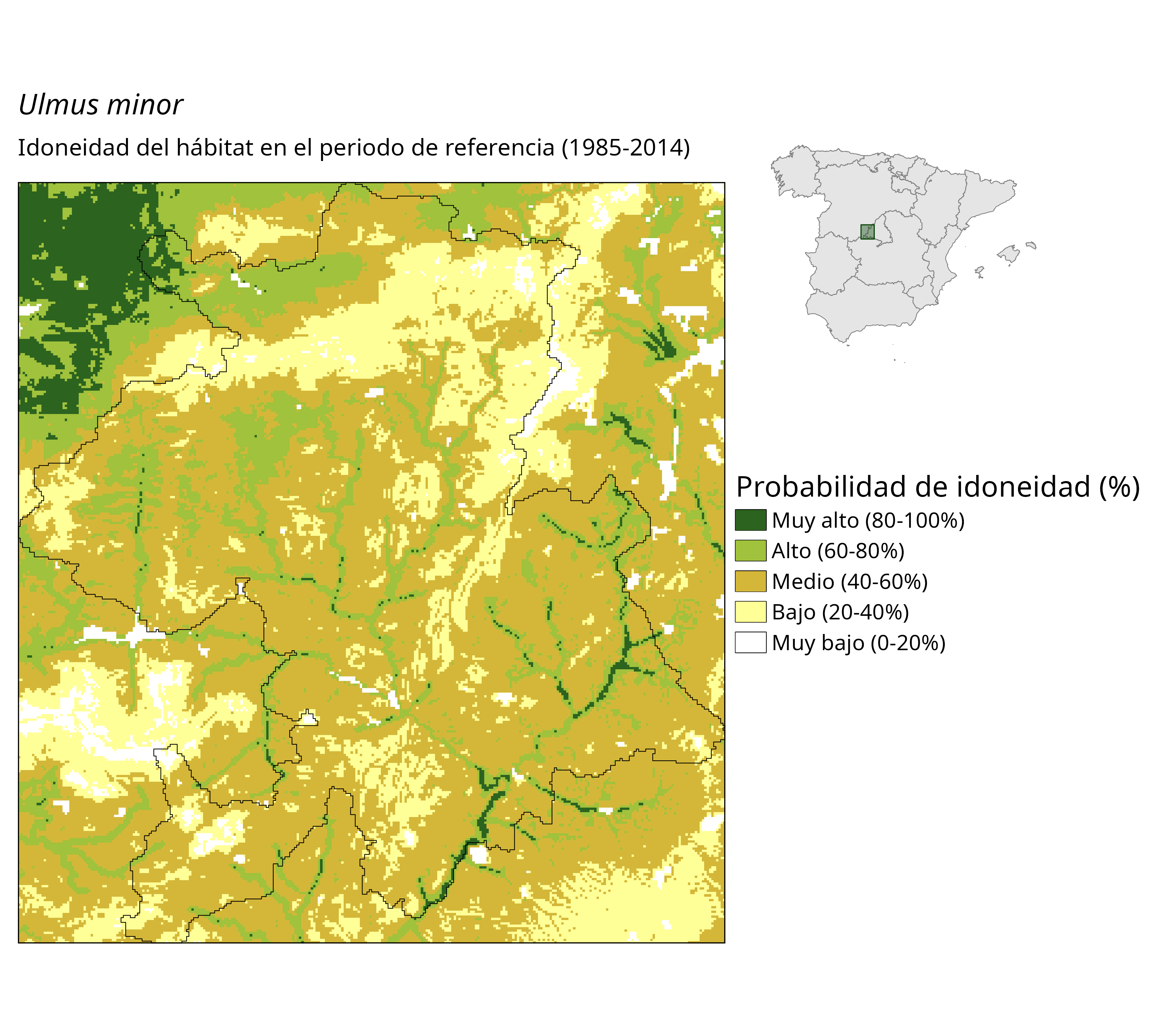 Idoneidad actual (probabilidad)