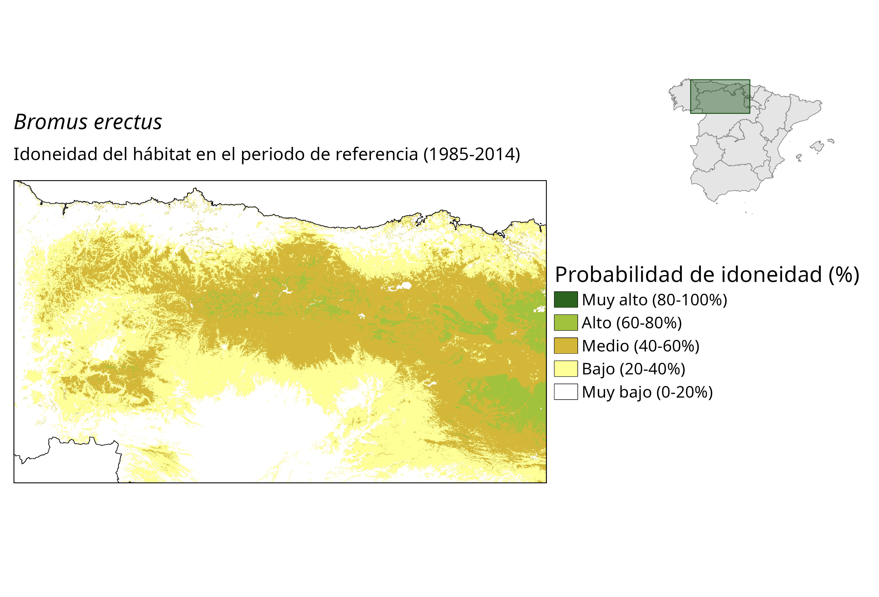 Idoneidad actual (probabilidad)