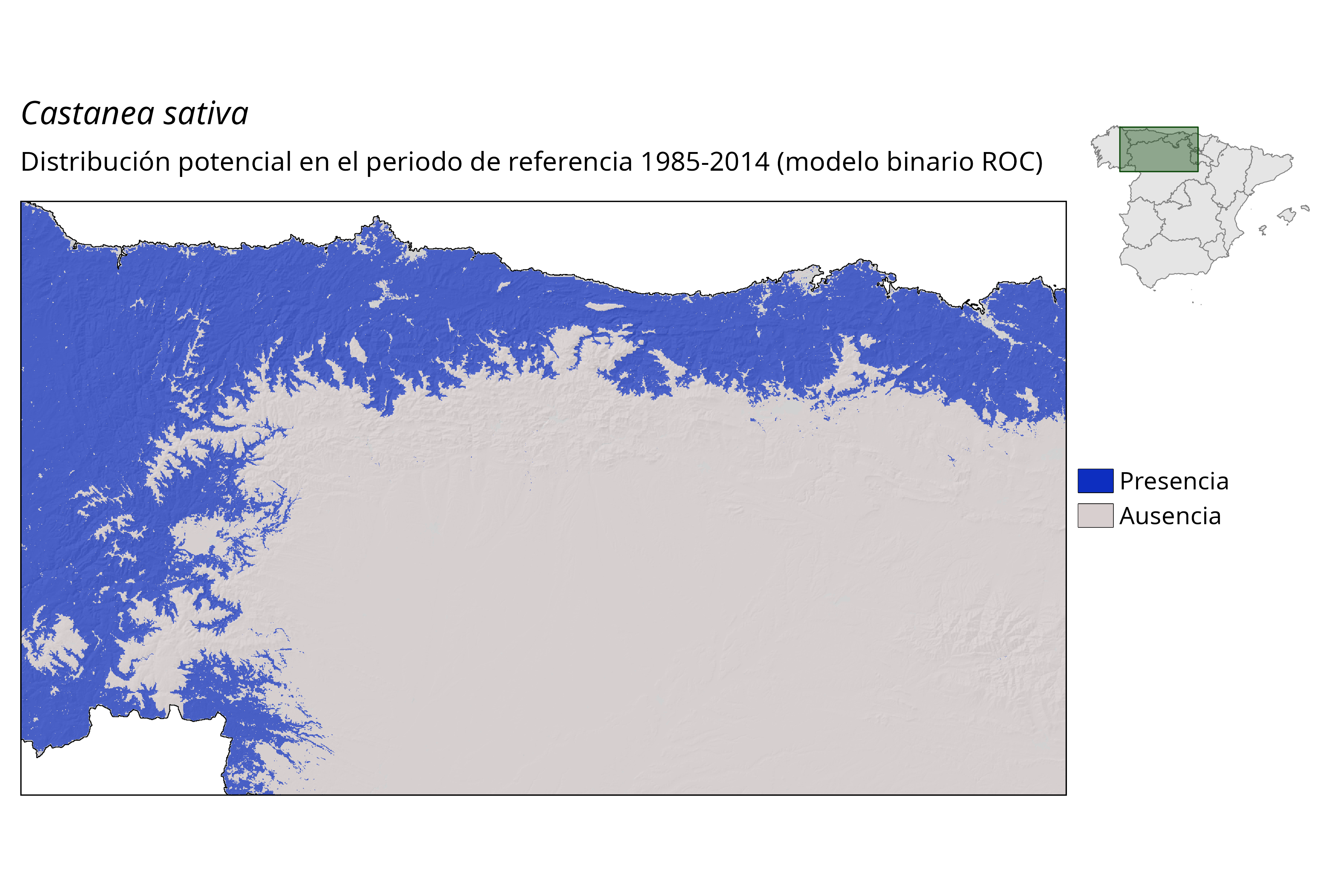 Idoneidad actual (binaria)