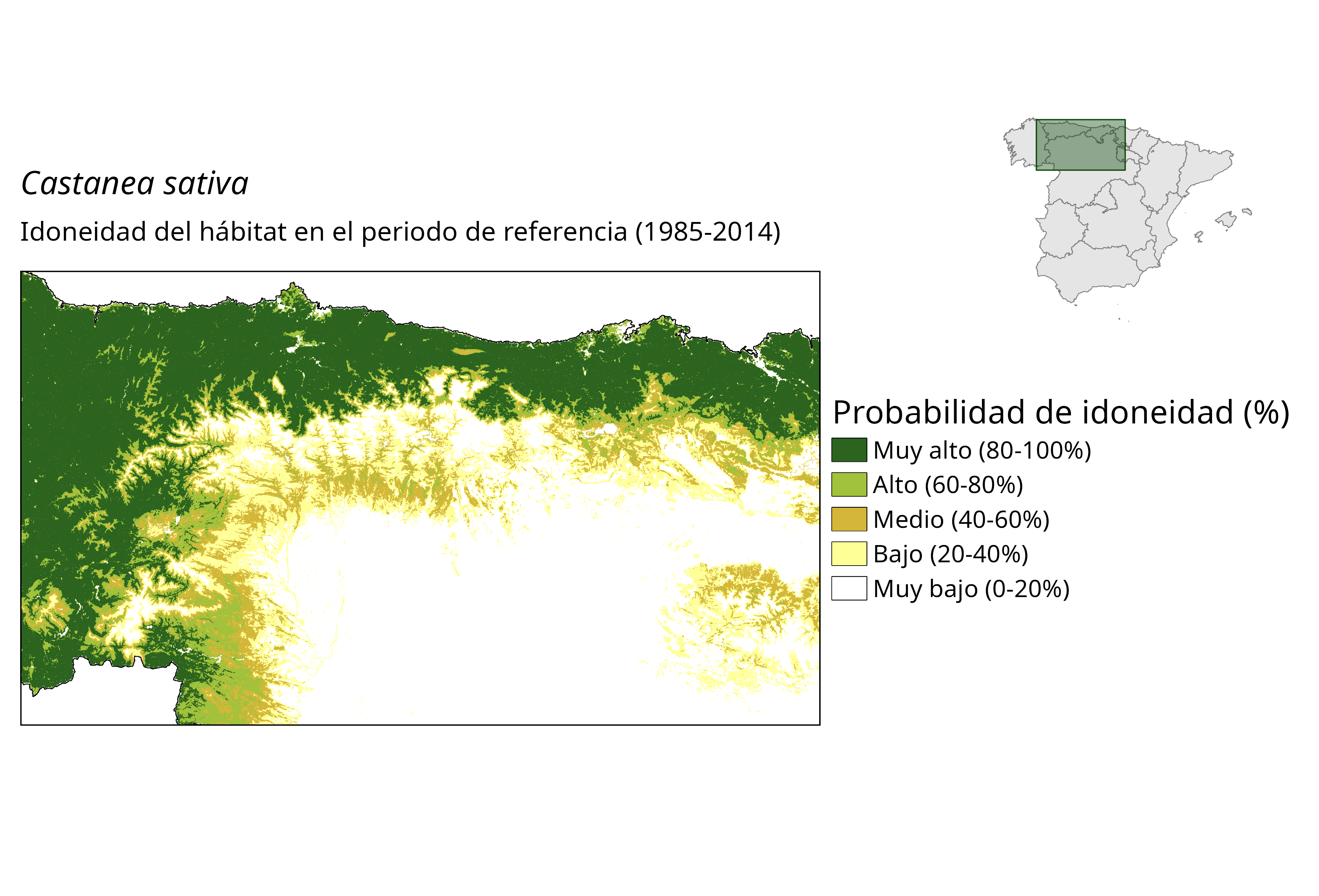 Idoneidad actual (probabilidad)