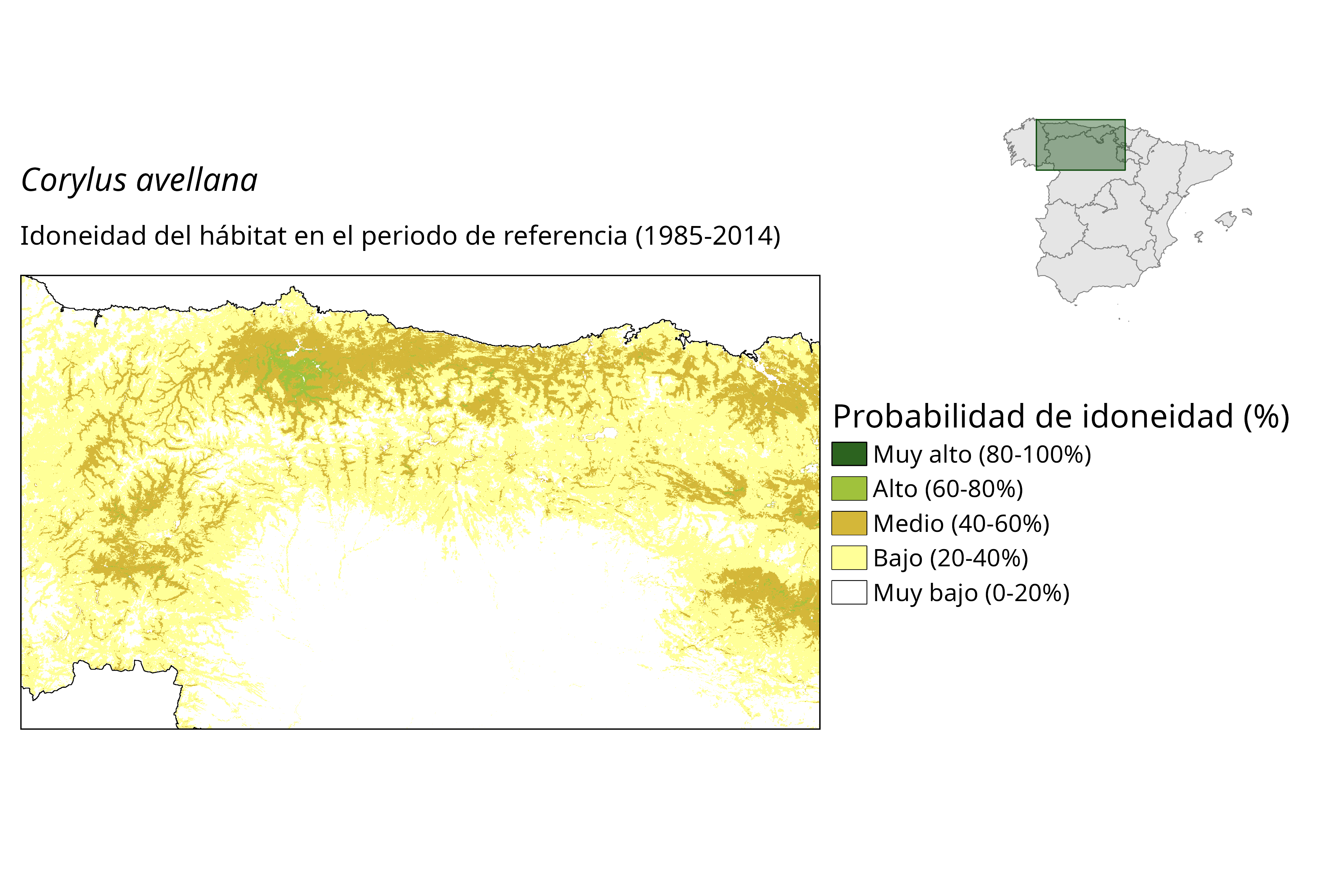 Idoneidad actual (probabilidad)