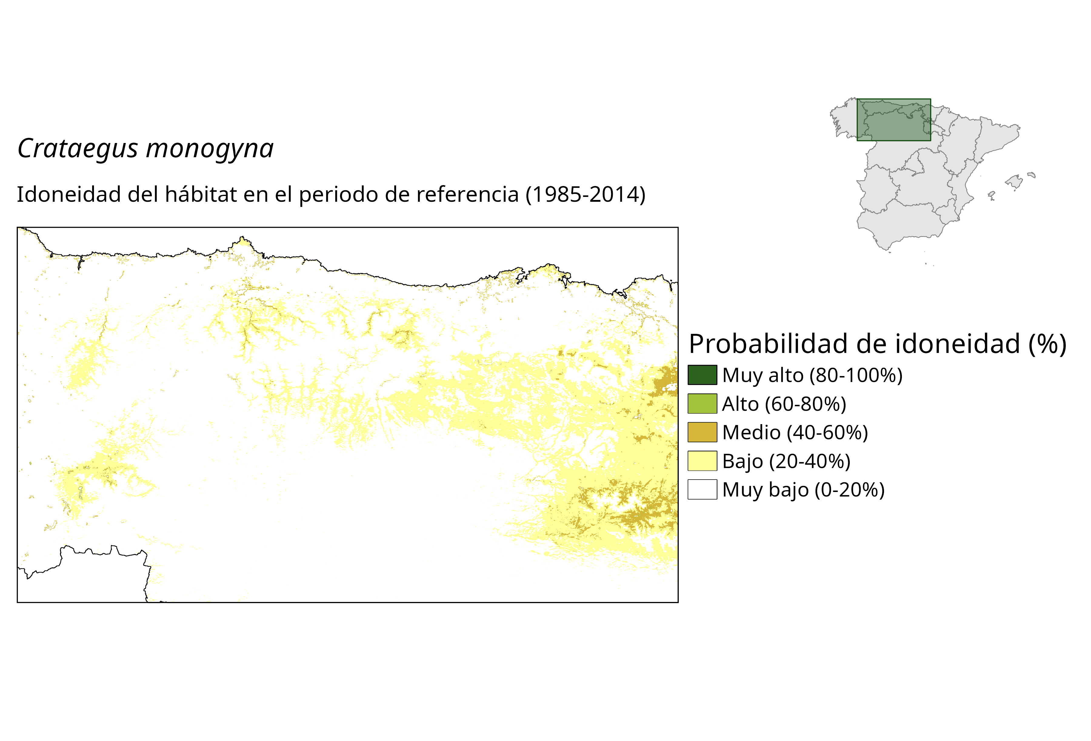 Idoneidad actual (probabilidad)
