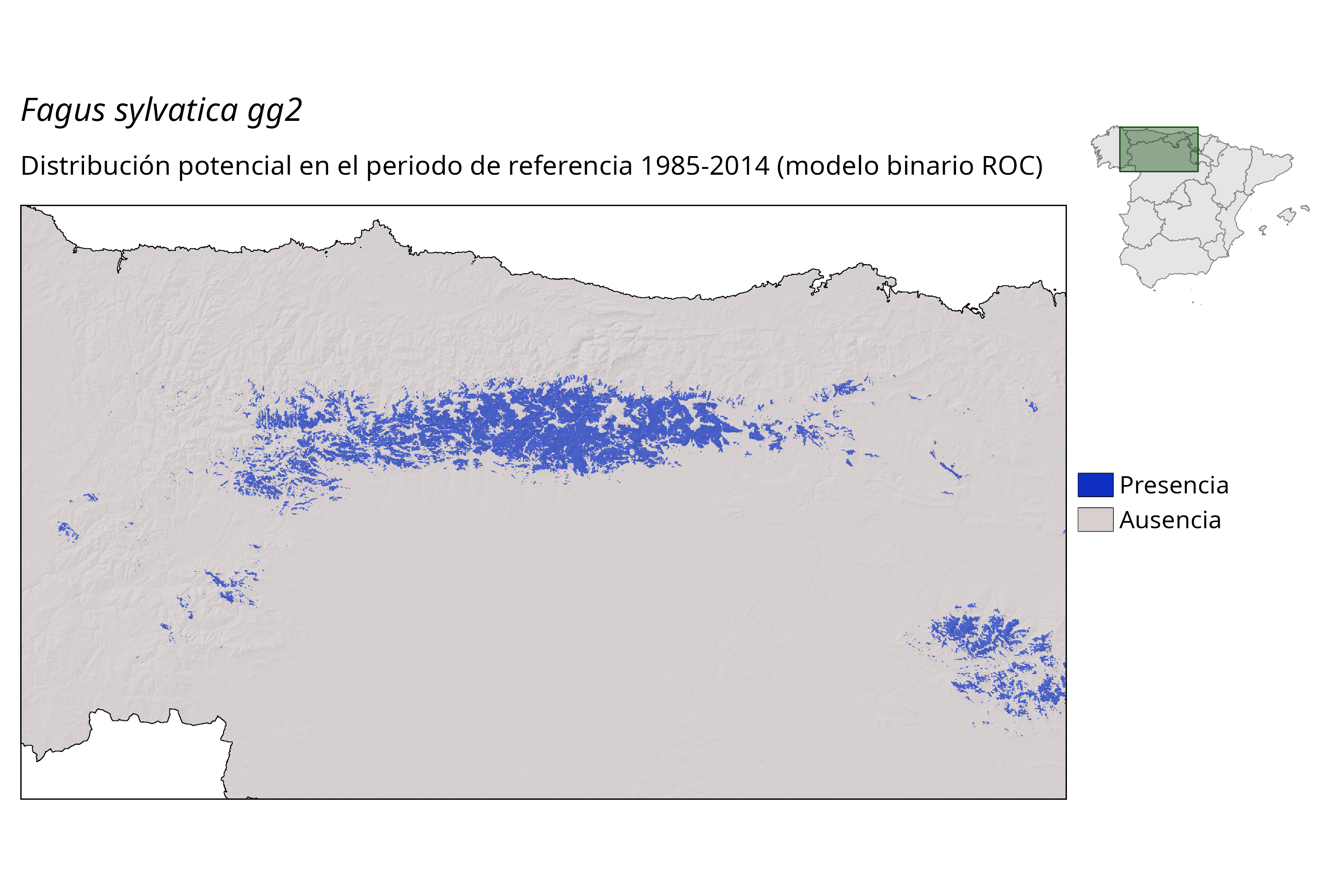 Idoneidad actual (binaria)