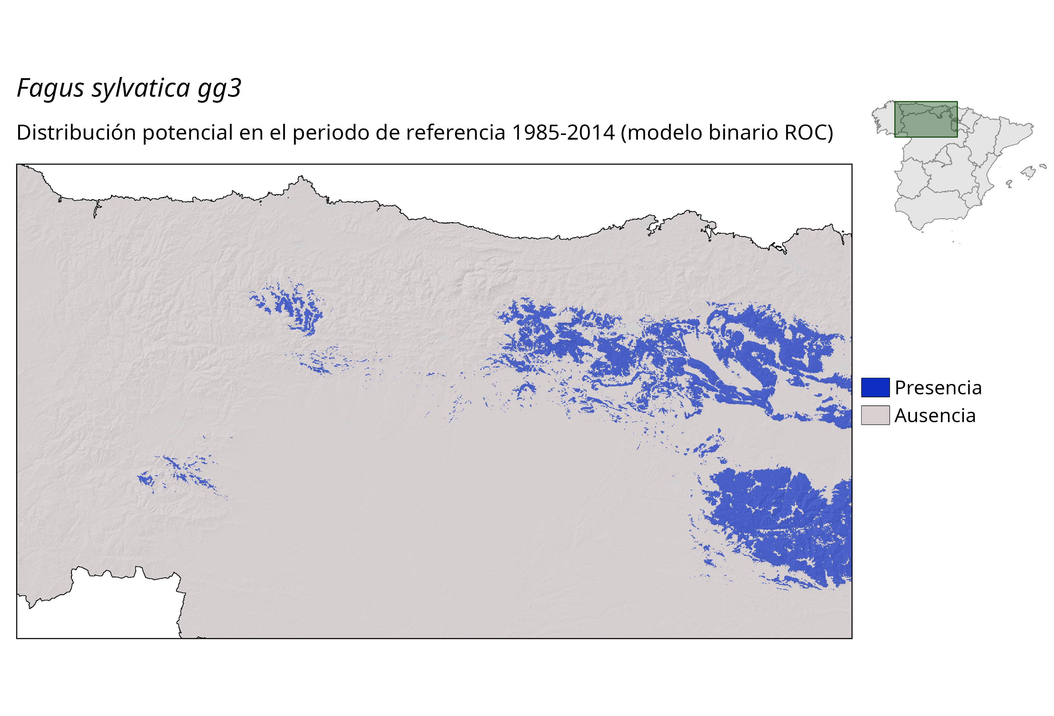 Idoneidad actual (binaria)