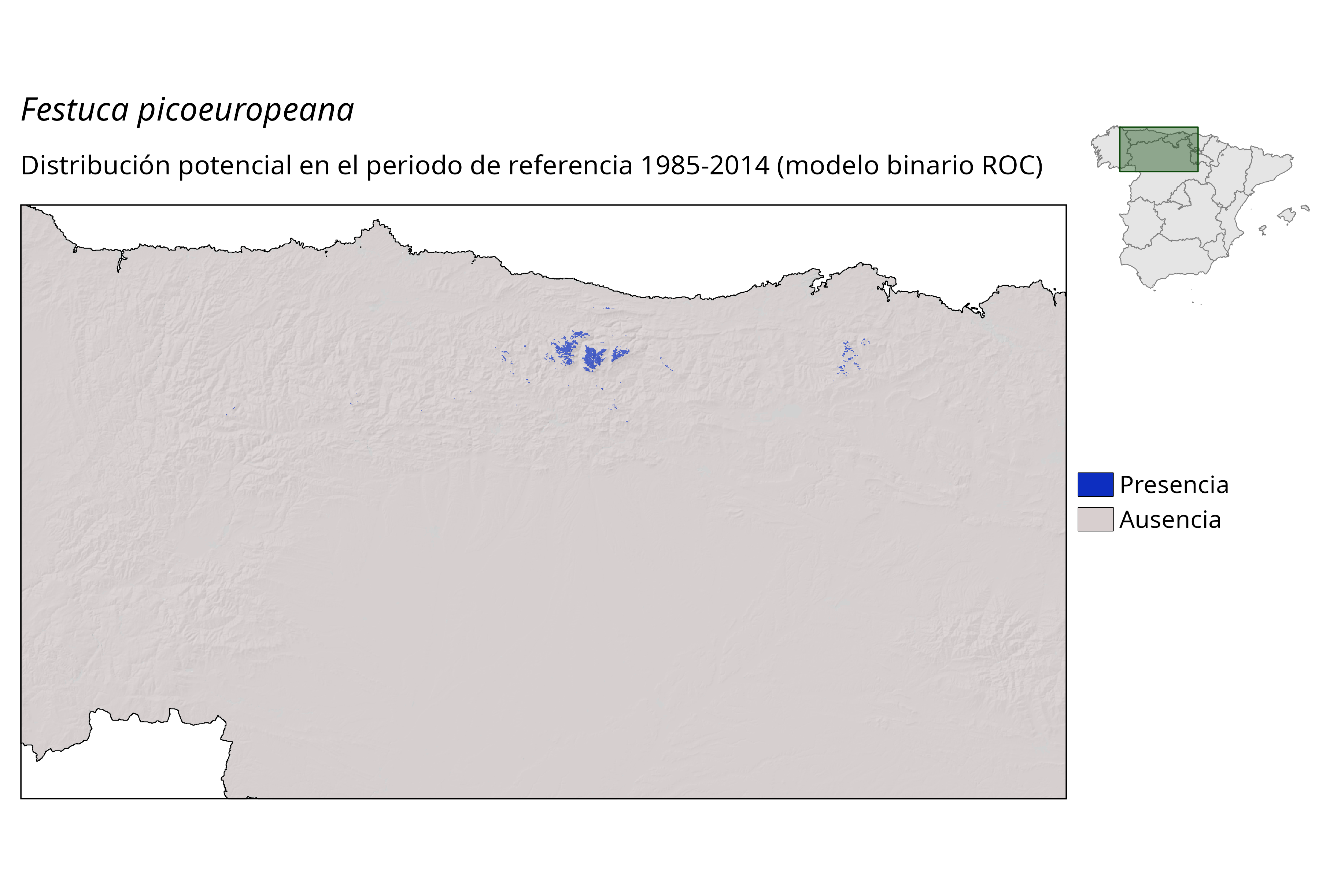Idoneidad actual (binaria)