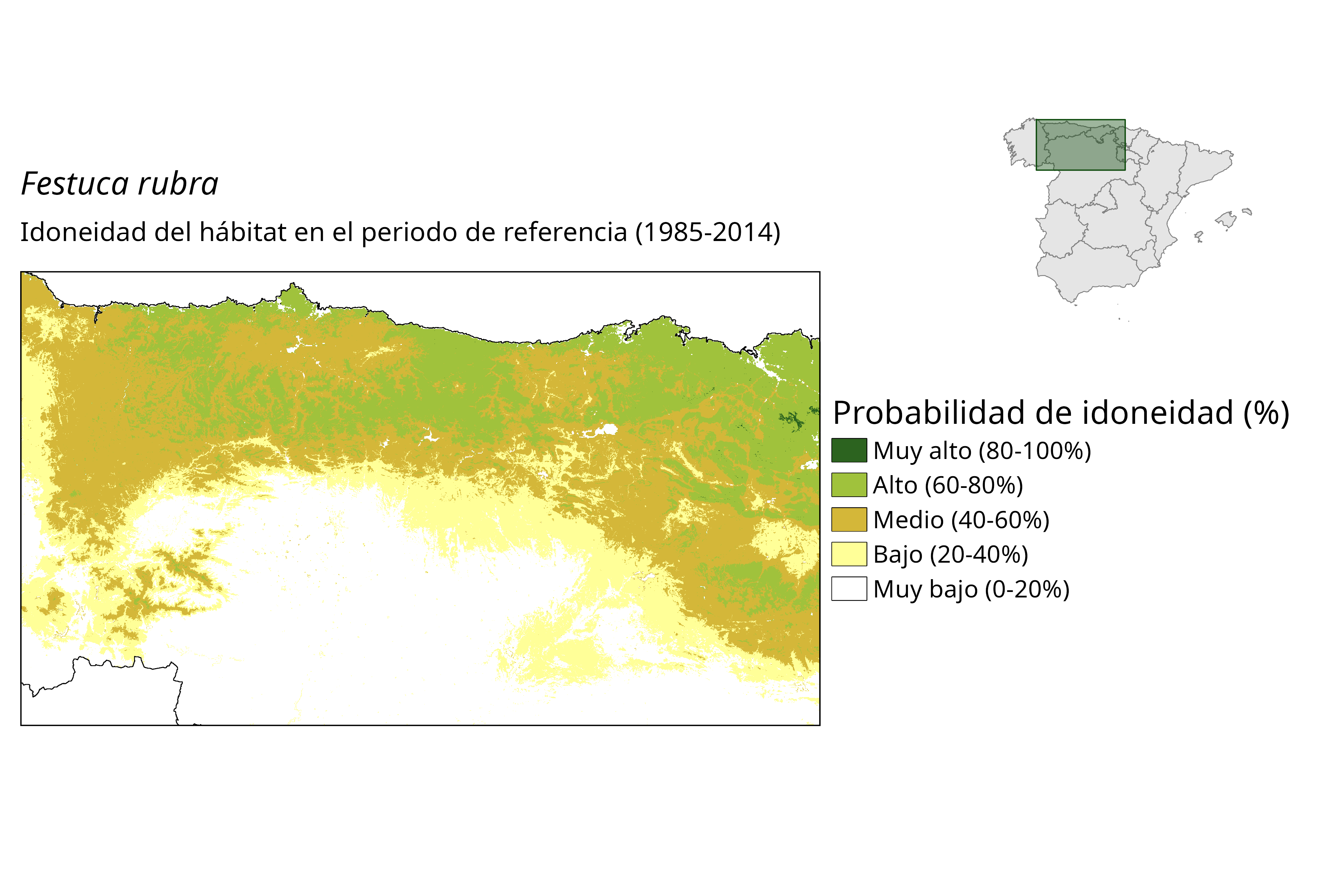Idoneidad actual (probabilidad)
