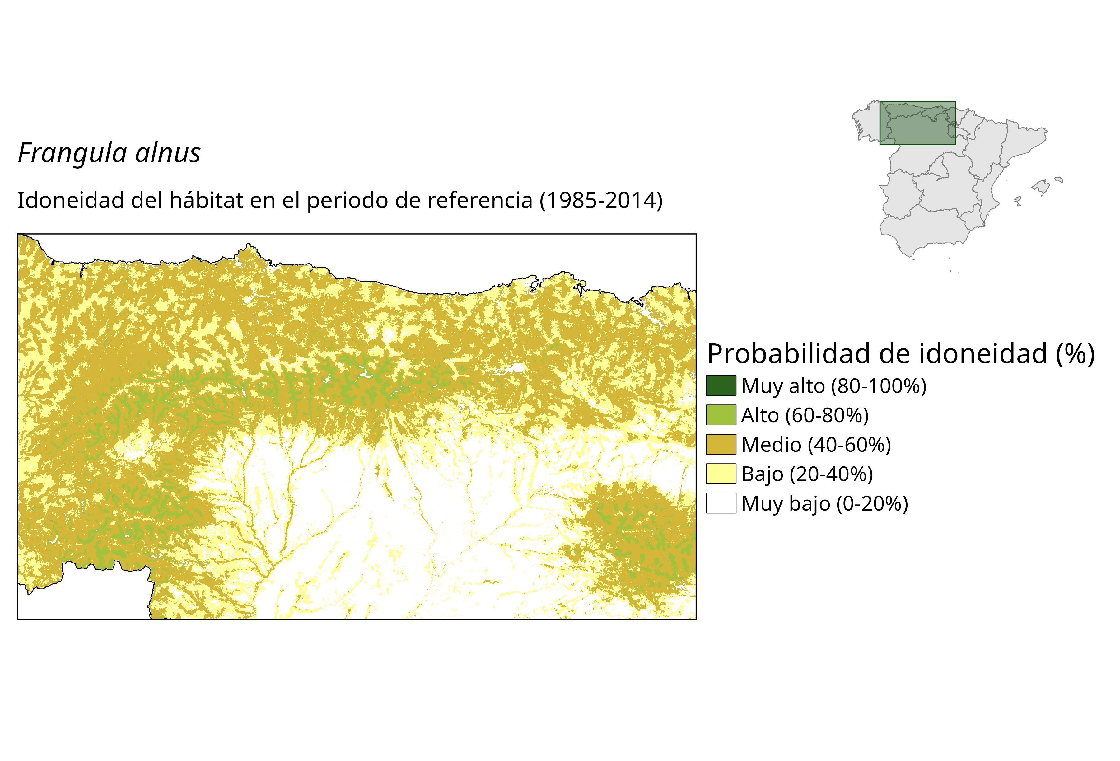Idoneidad actual (probabilidad)