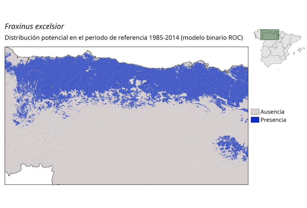 Idoneidad actual (binaria)