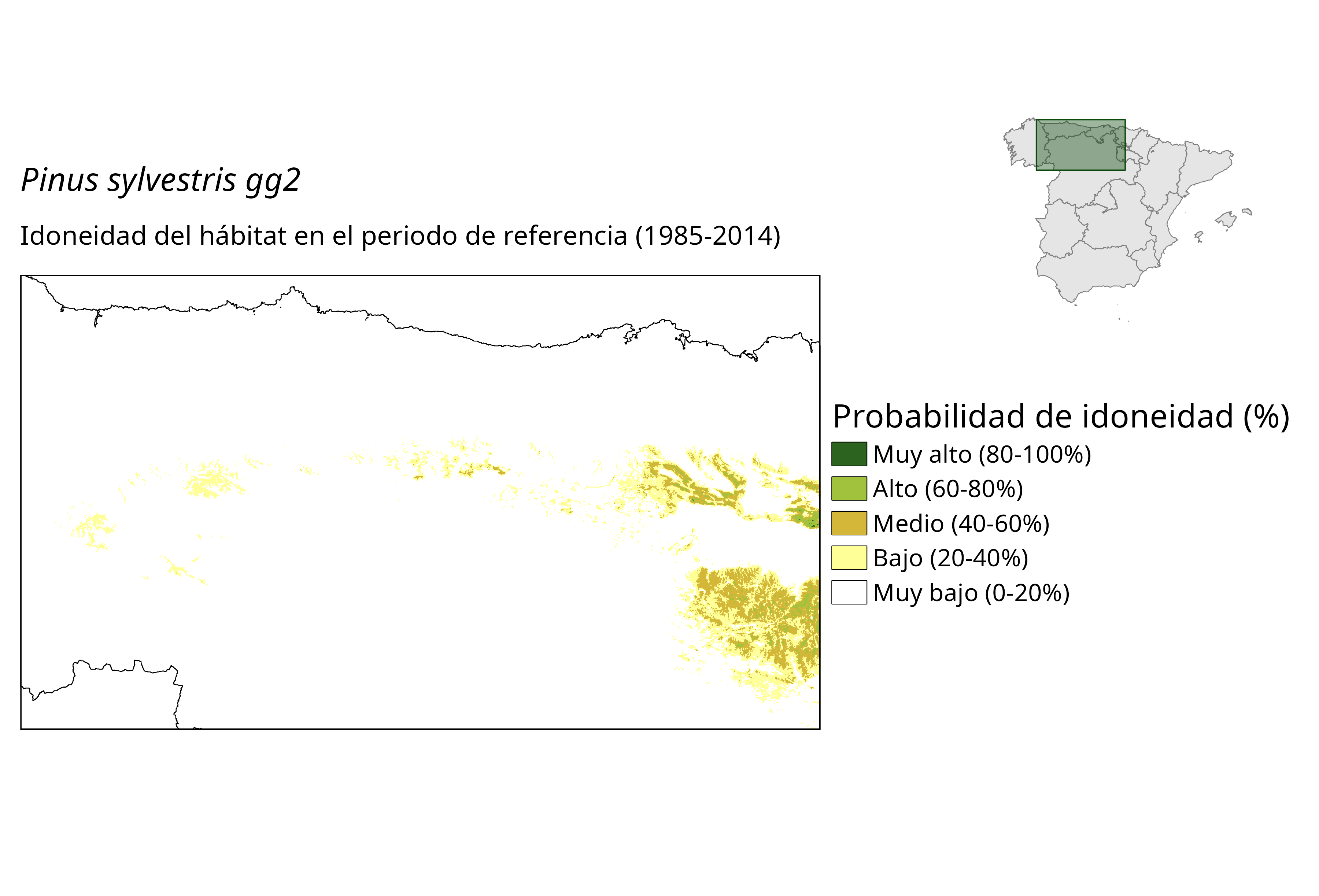 Idoneidad actual (probabilidad)