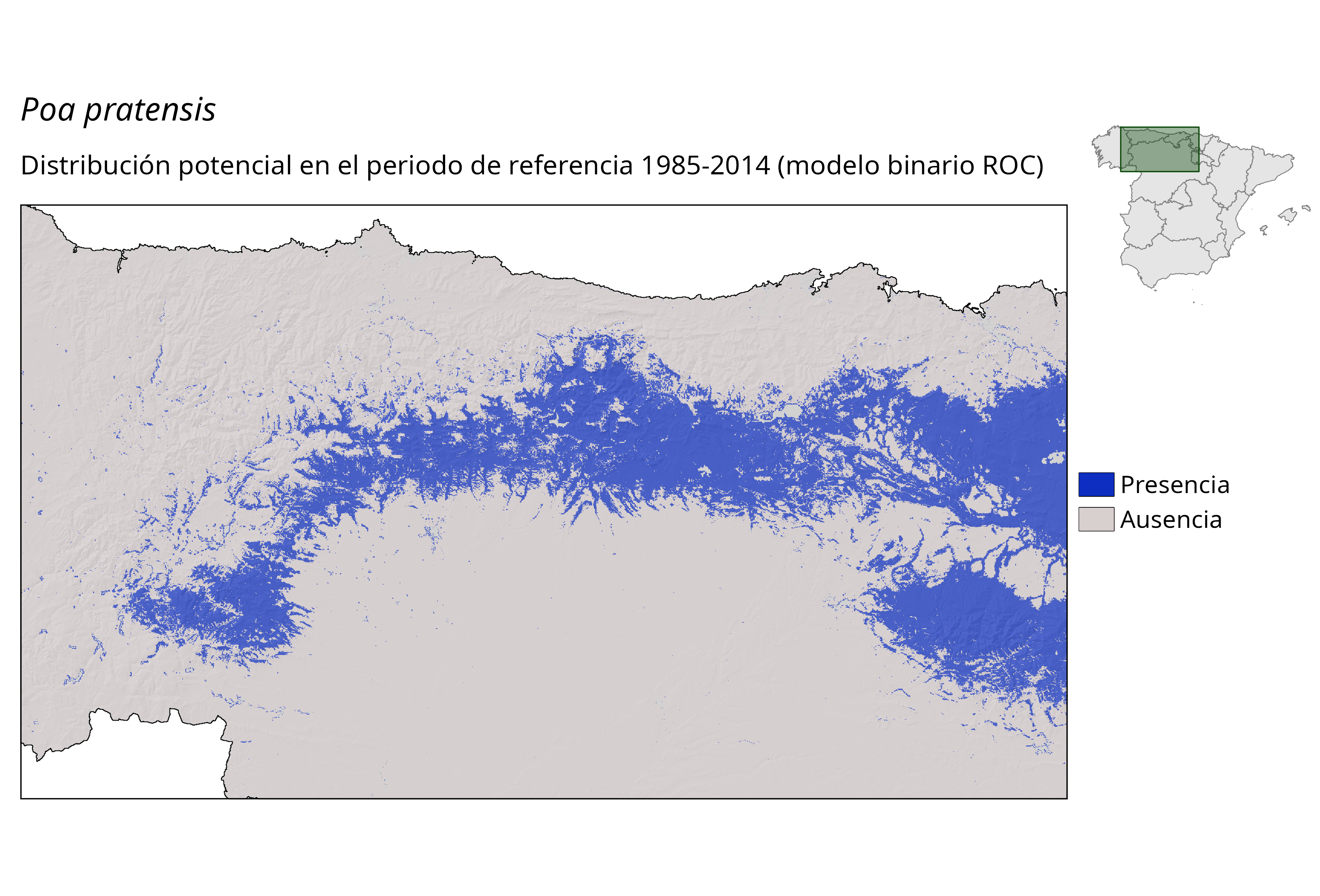 Idoneidad actual (binaria)