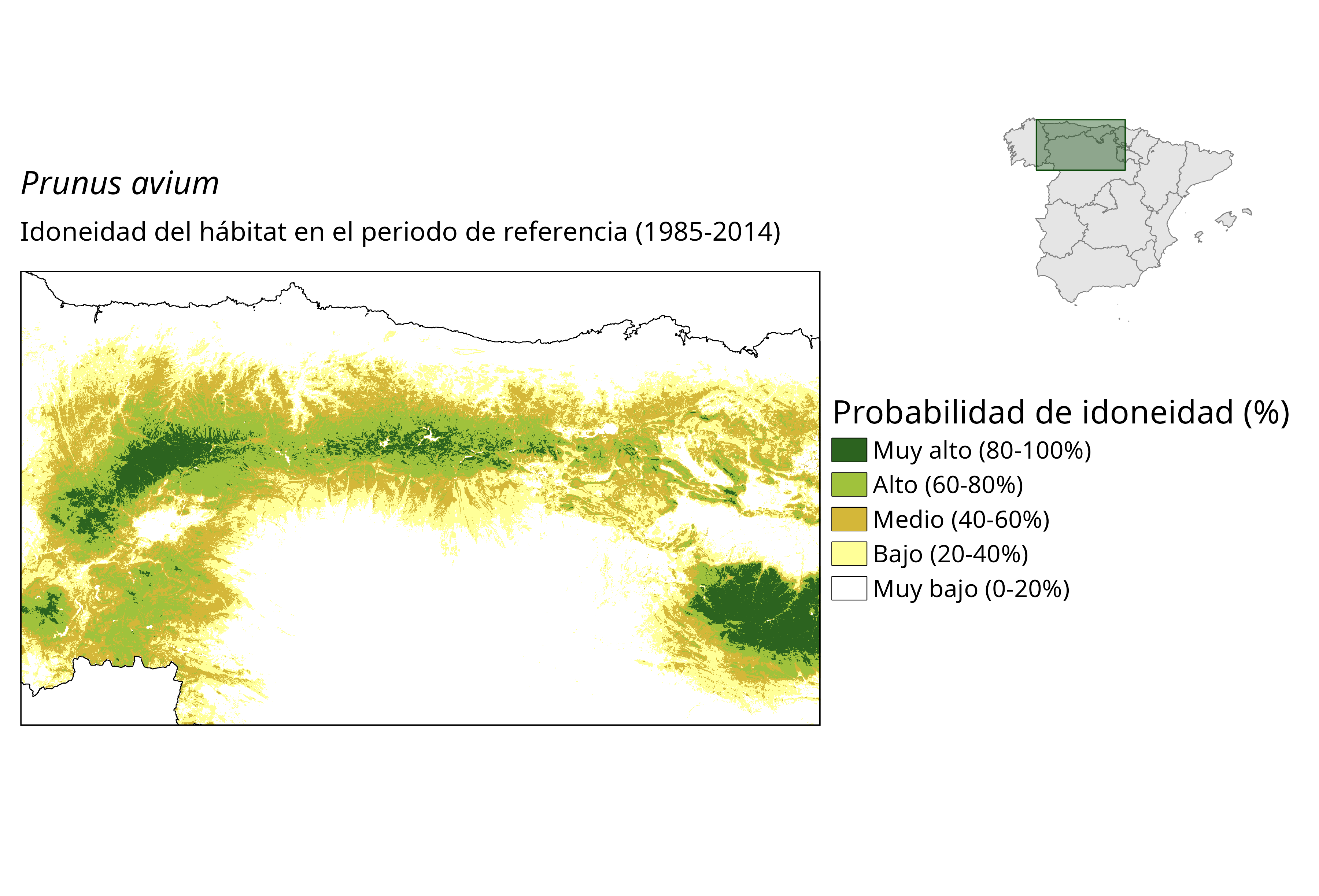 Idoneidad actual (probabilidad)