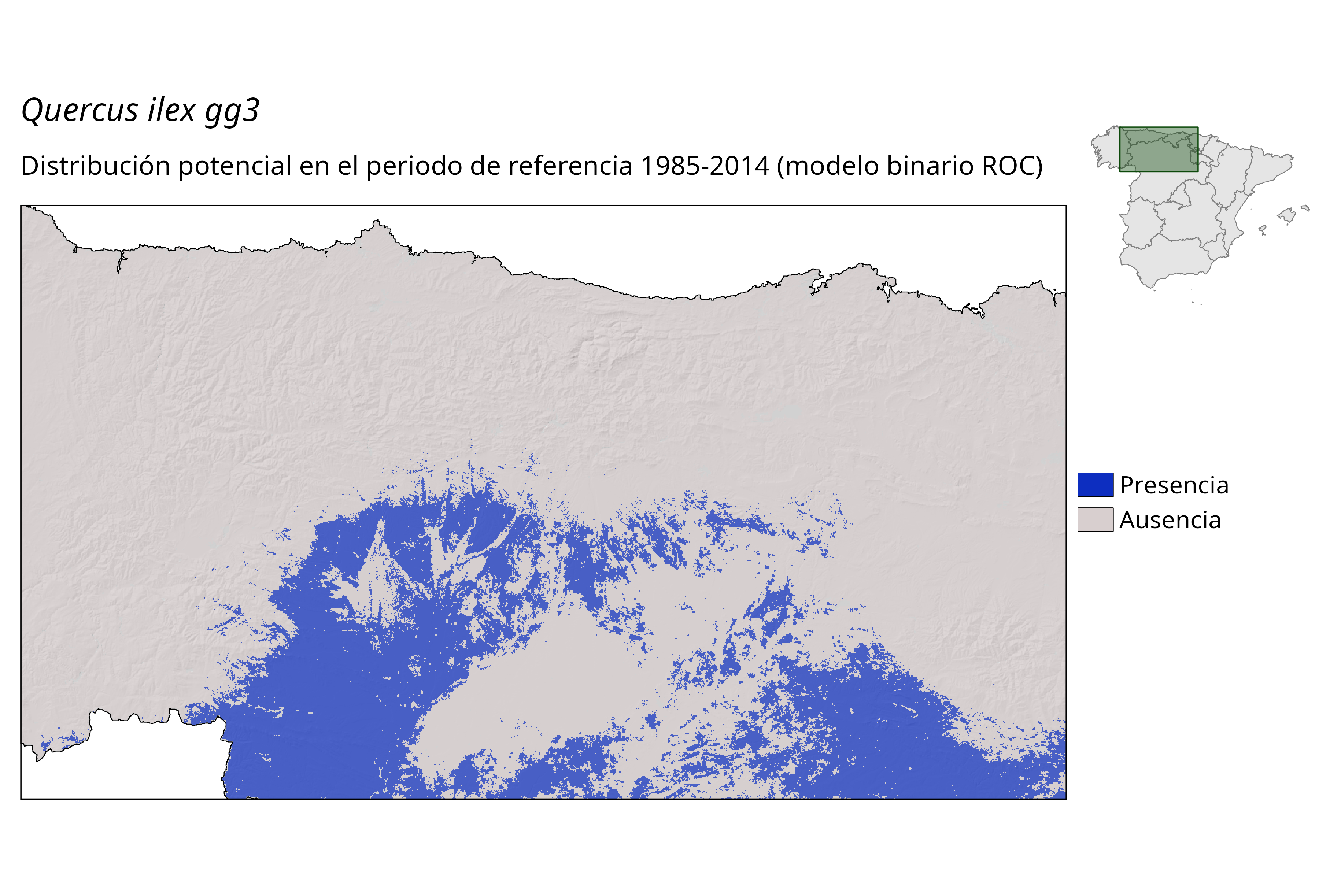 Idoneidad actual (binaria)