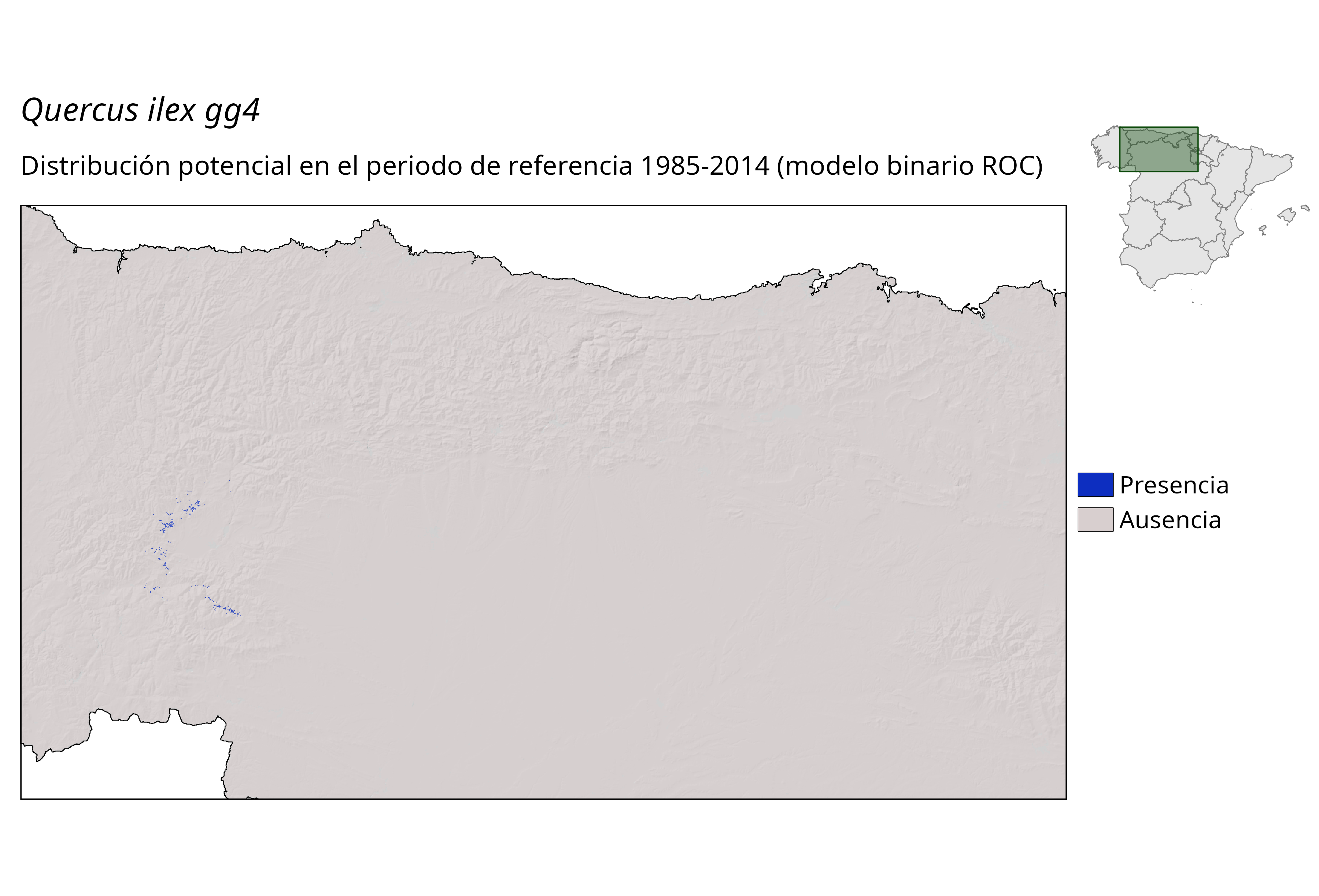Idoneidad actual (binaria)