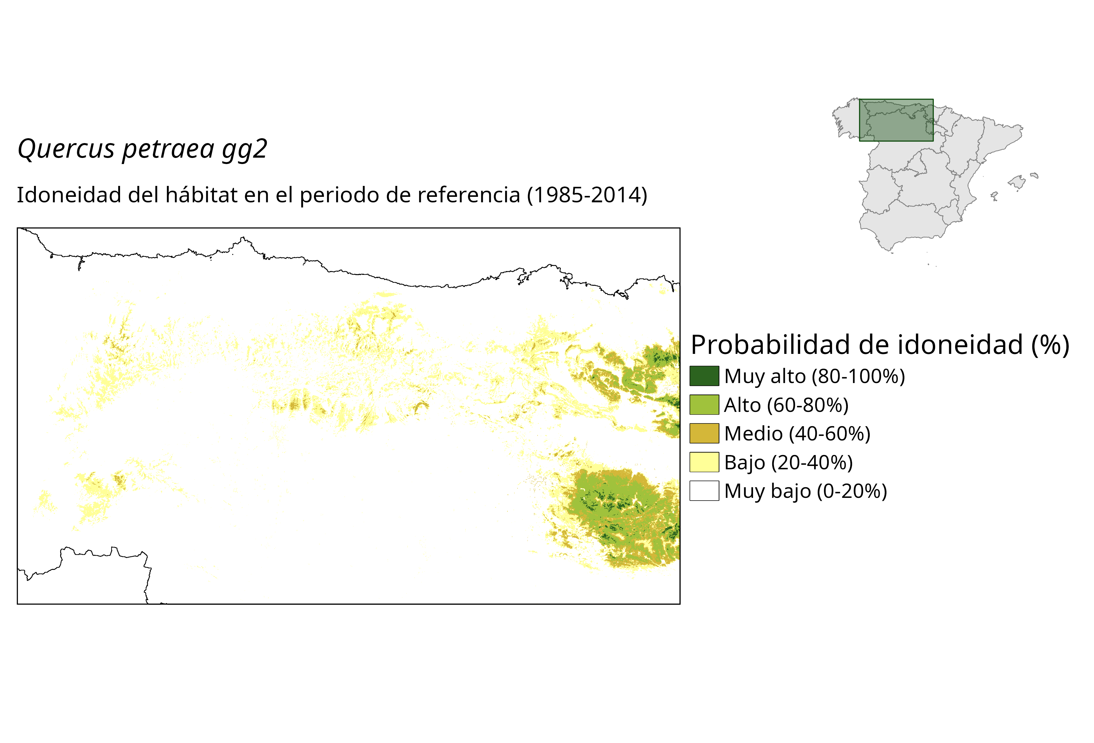 Idoneidad actual (probabilidad)