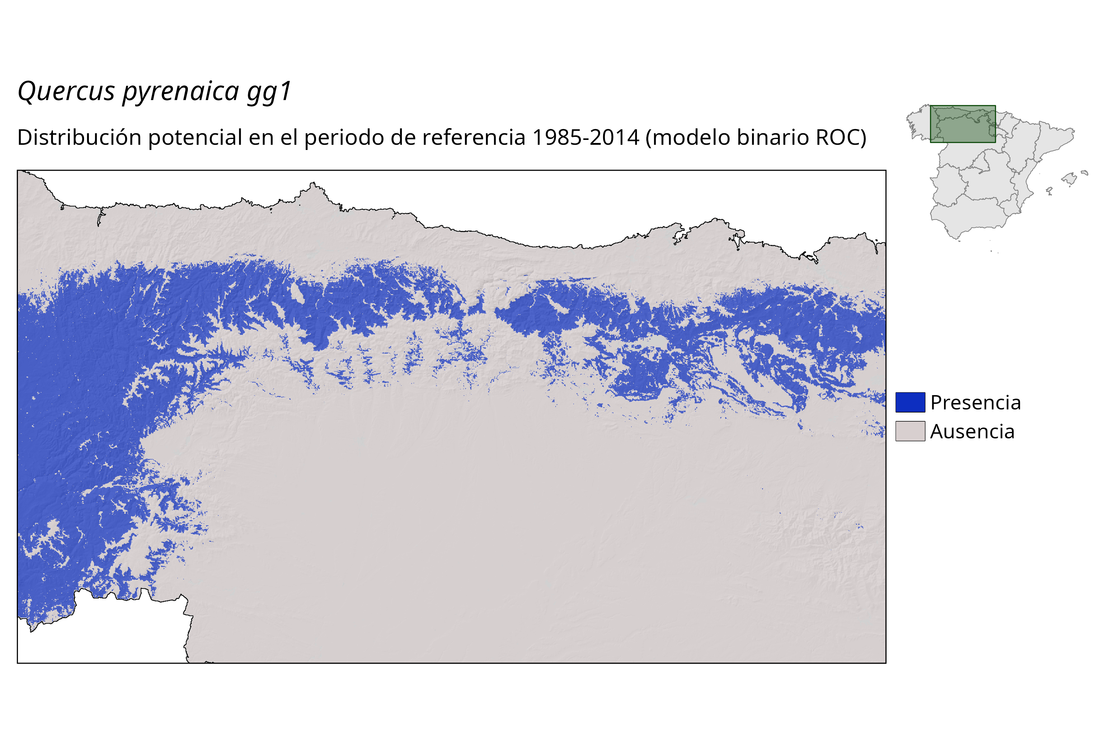 Idoneidad actual (binaria)