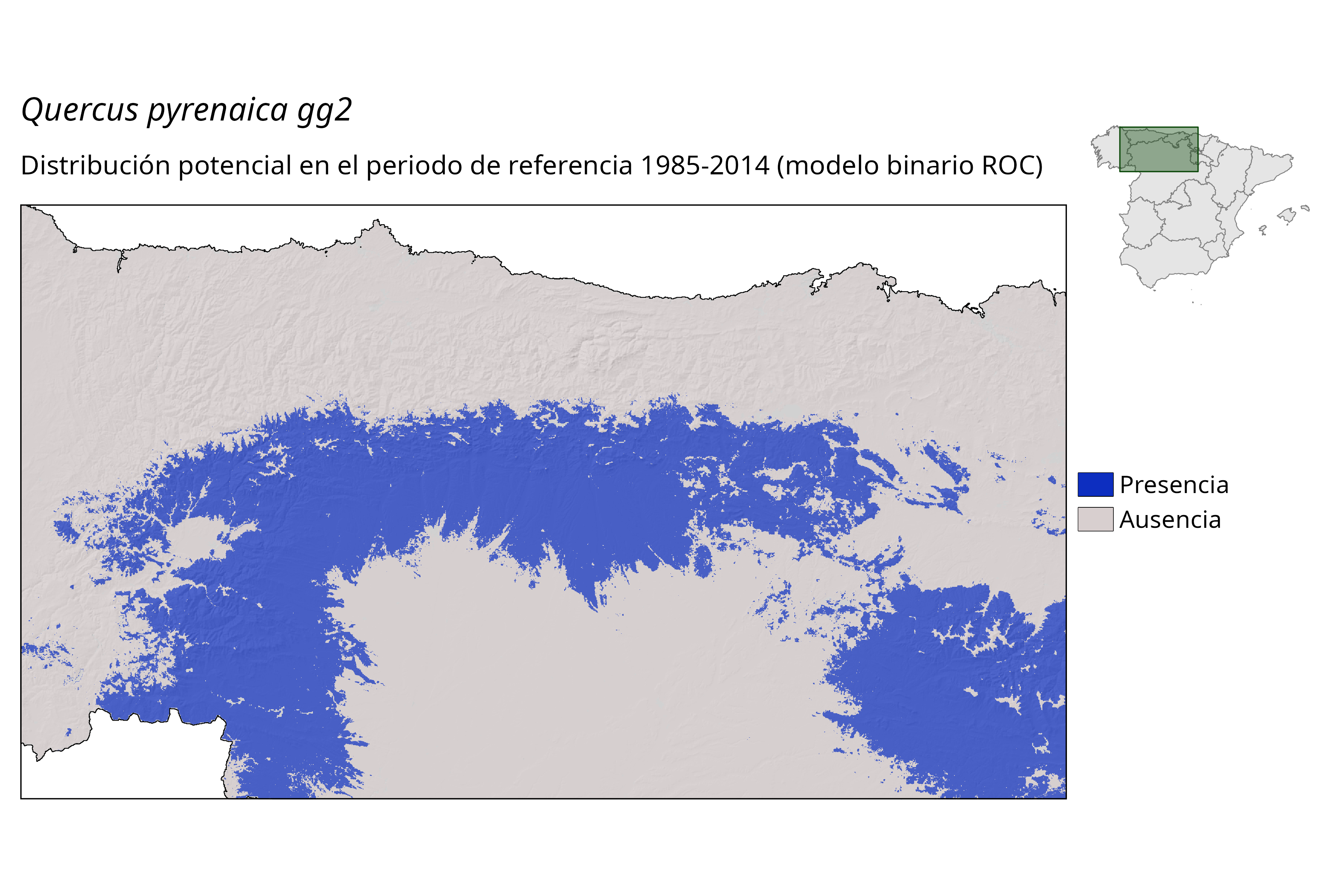 Idoneidad actual (binaria)