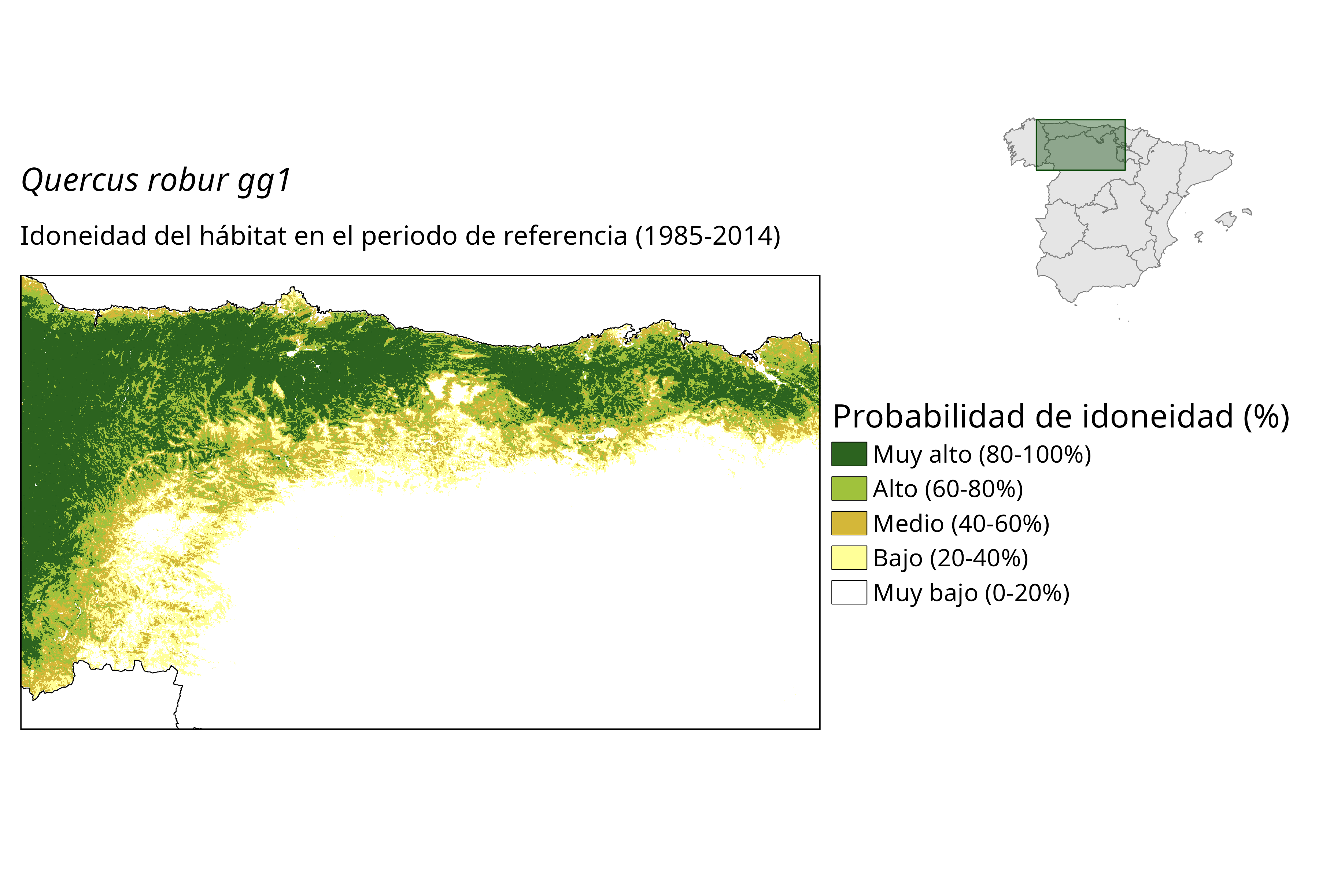 Idoneidad actual (probabilidad)