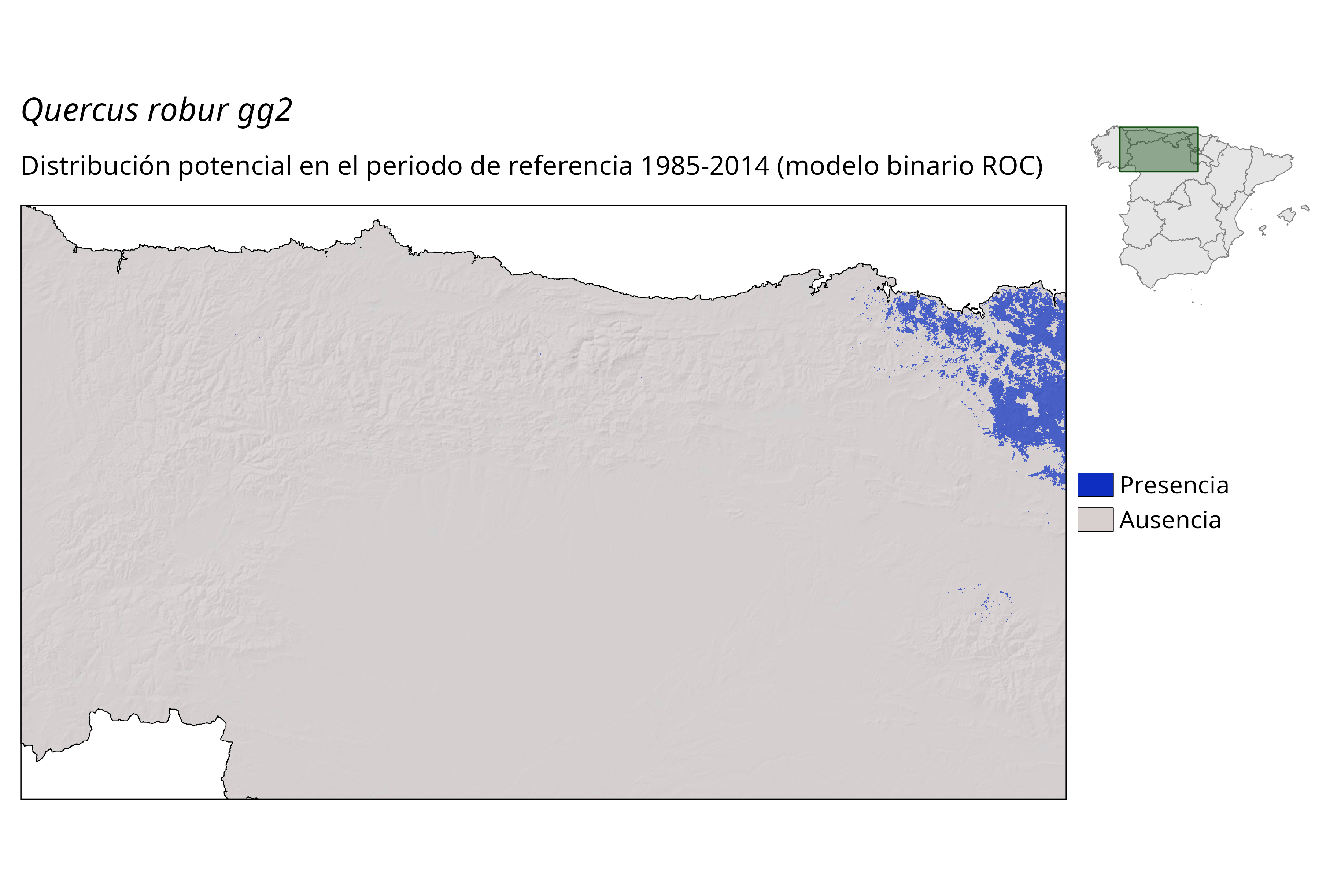 Idoneidad actual (binaria)