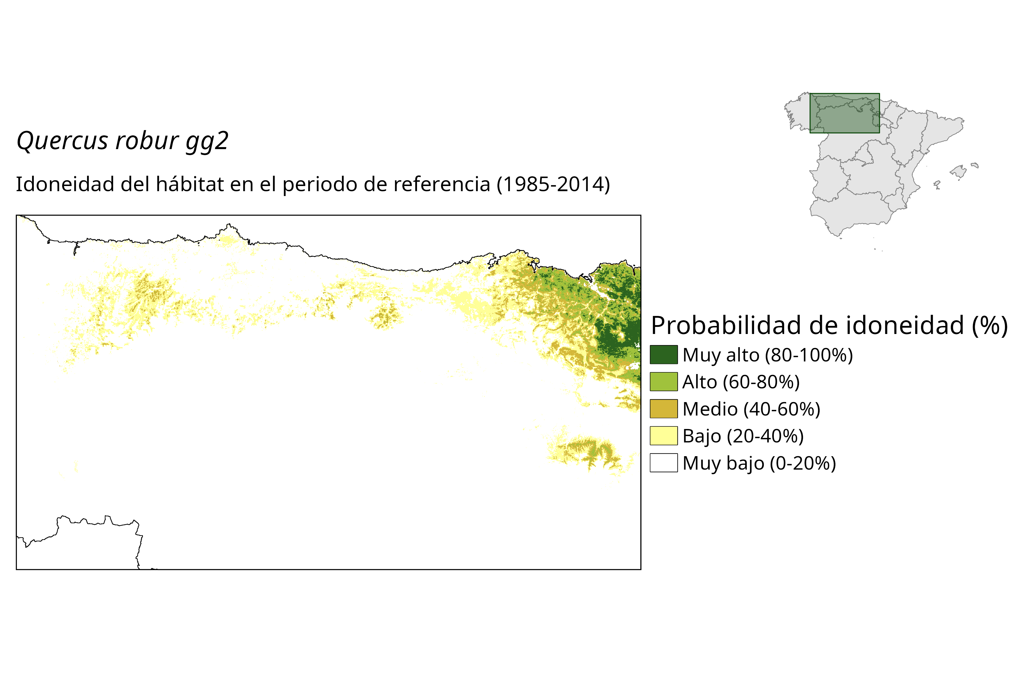 Idoneidad actual (probabilidad)