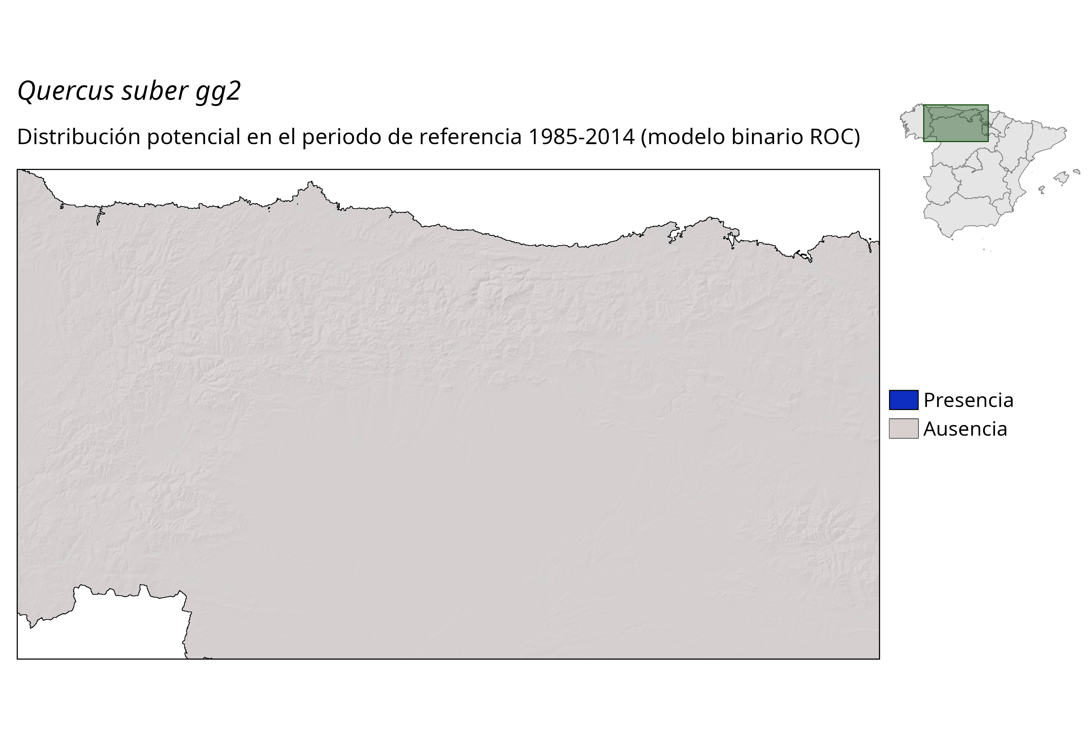 Idoneidad actual (binaria)