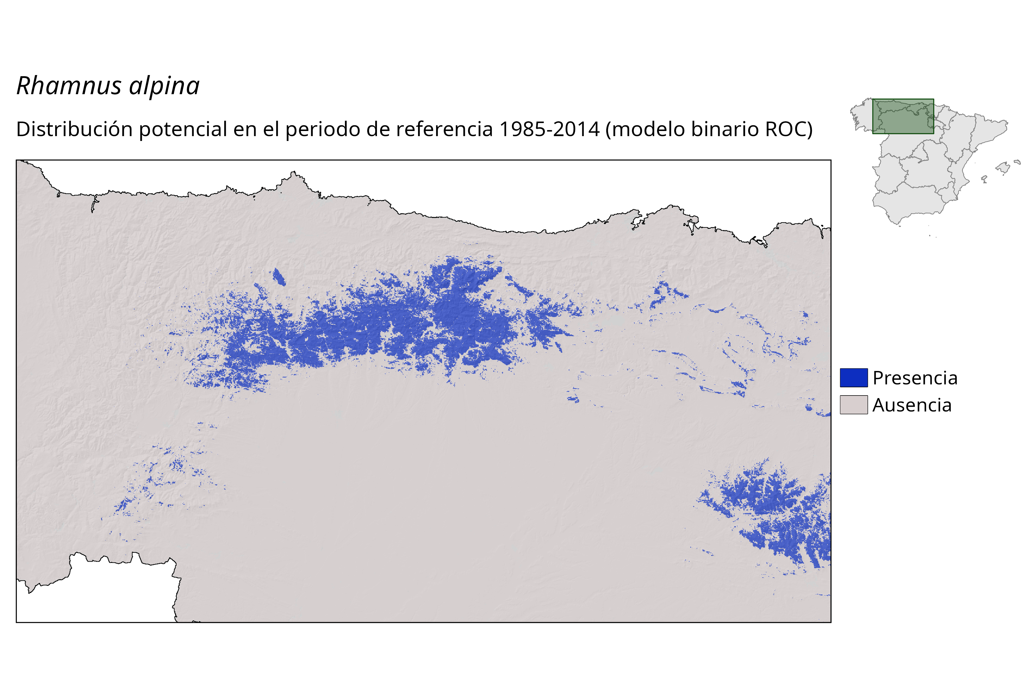 Idoneidad actual (binaria)