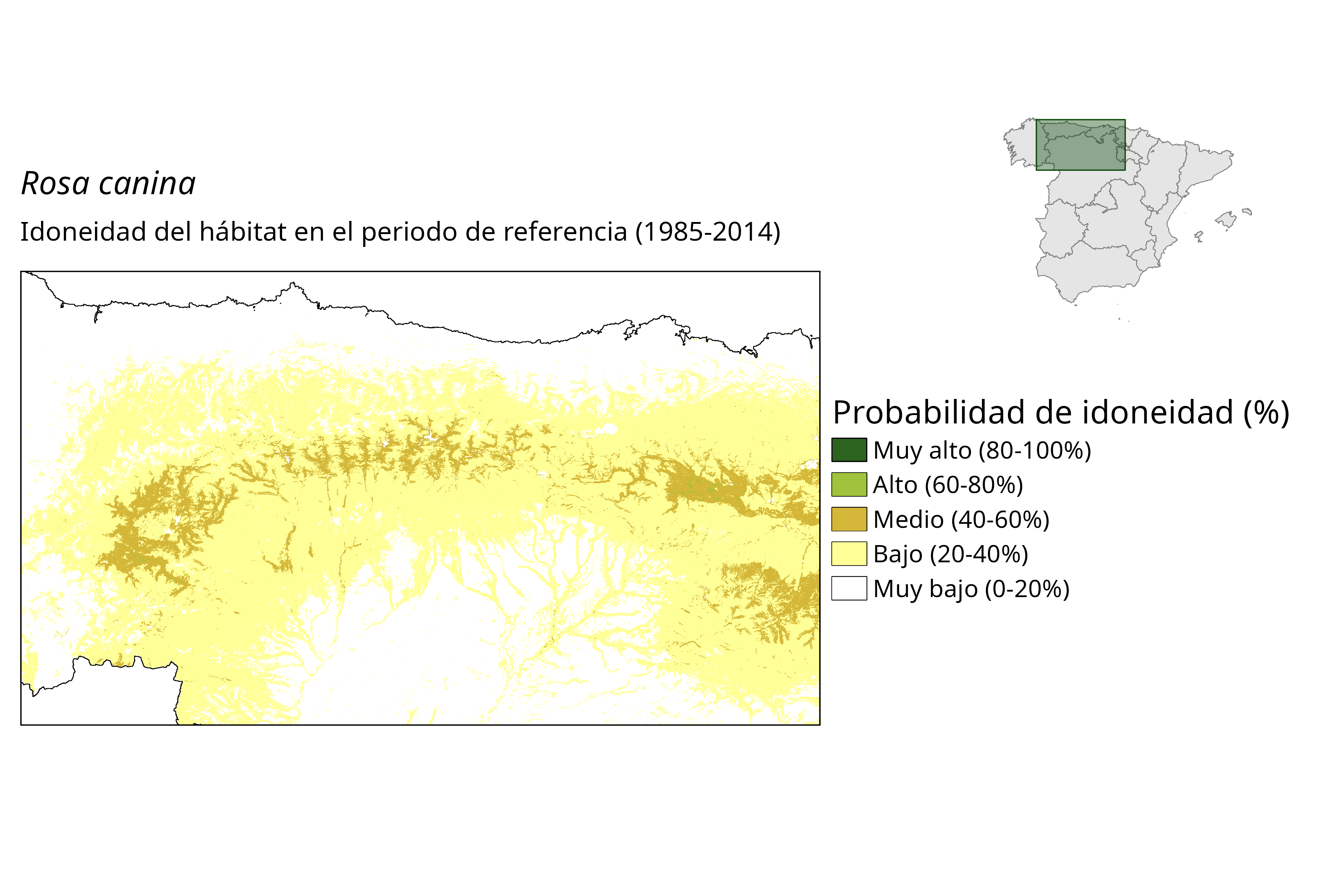 Idoneidad actual (probabilidad)