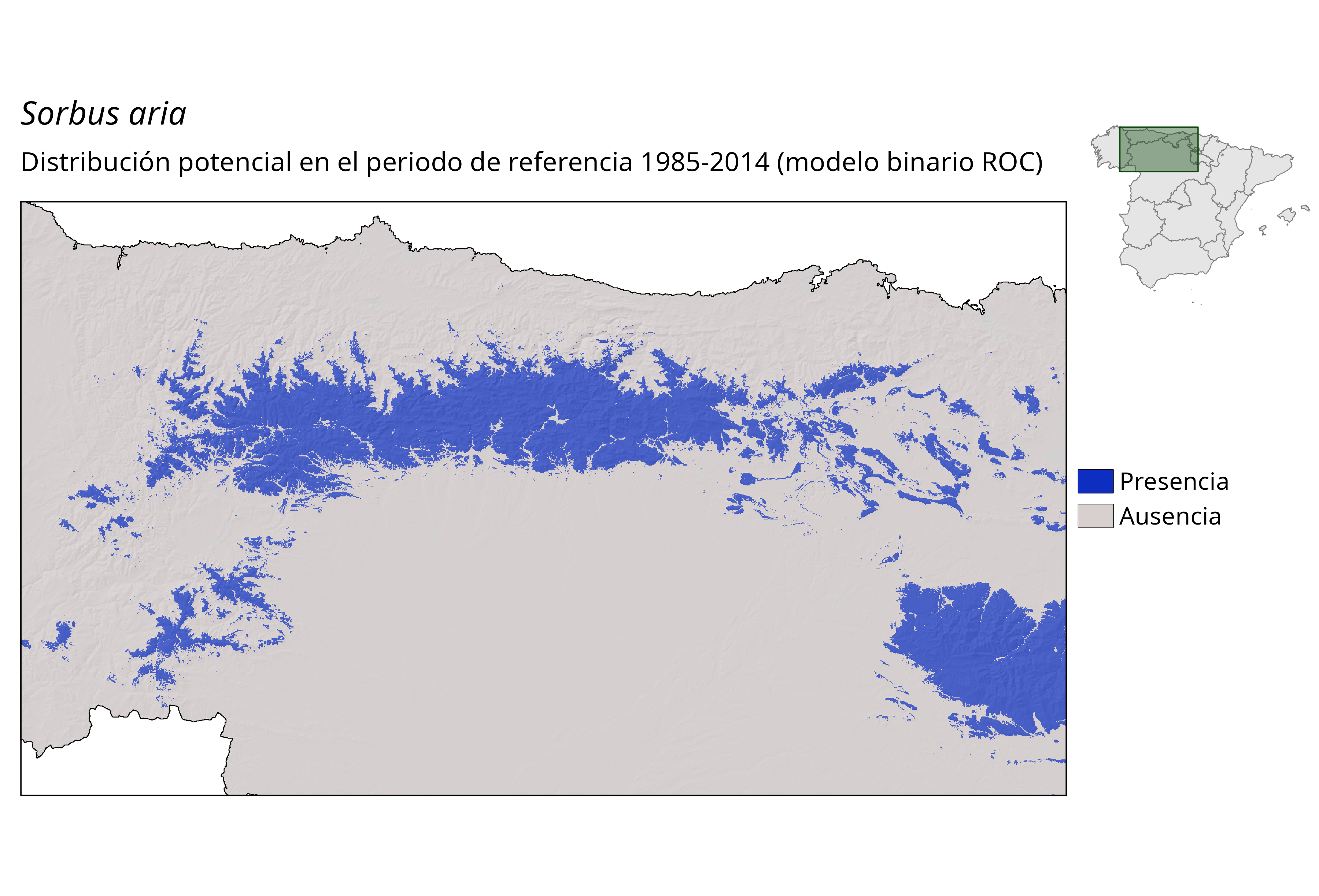 Idoneidad actual (binaria)