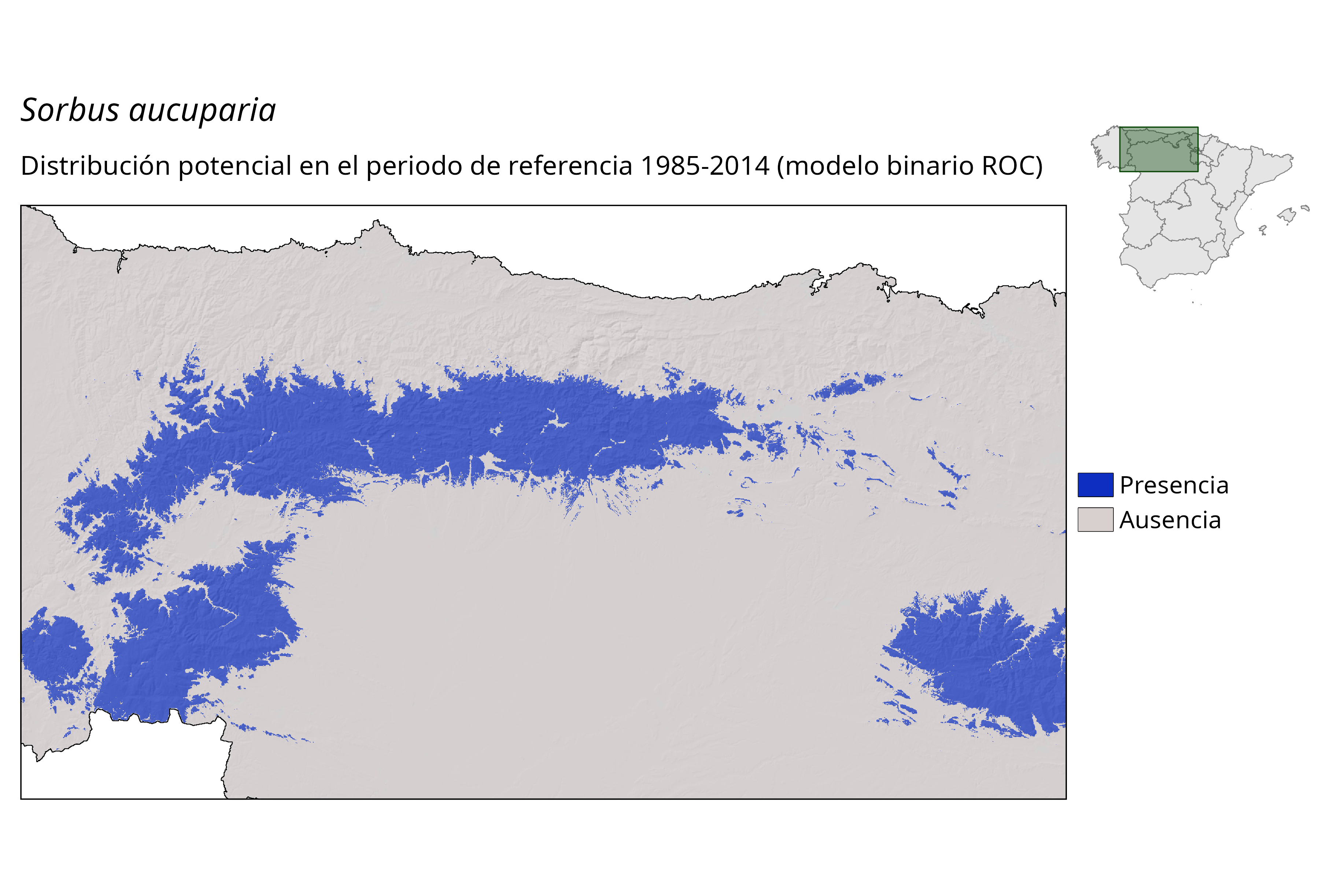 Idoneidad actual (binaria)